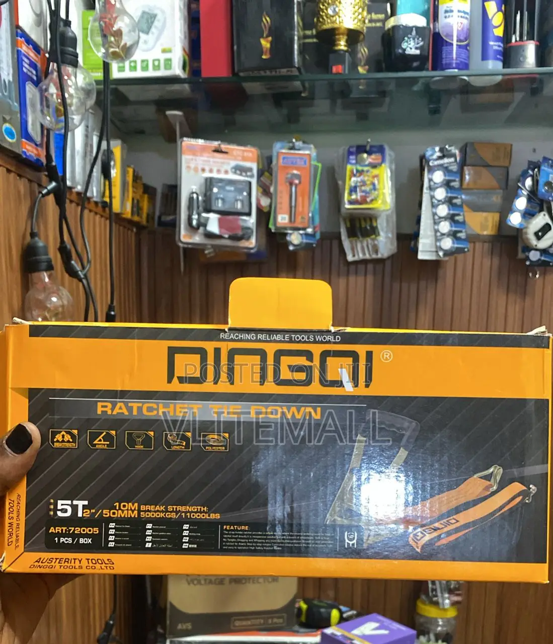 Dingqi Brand Ratchet Tie Down Art:72005.