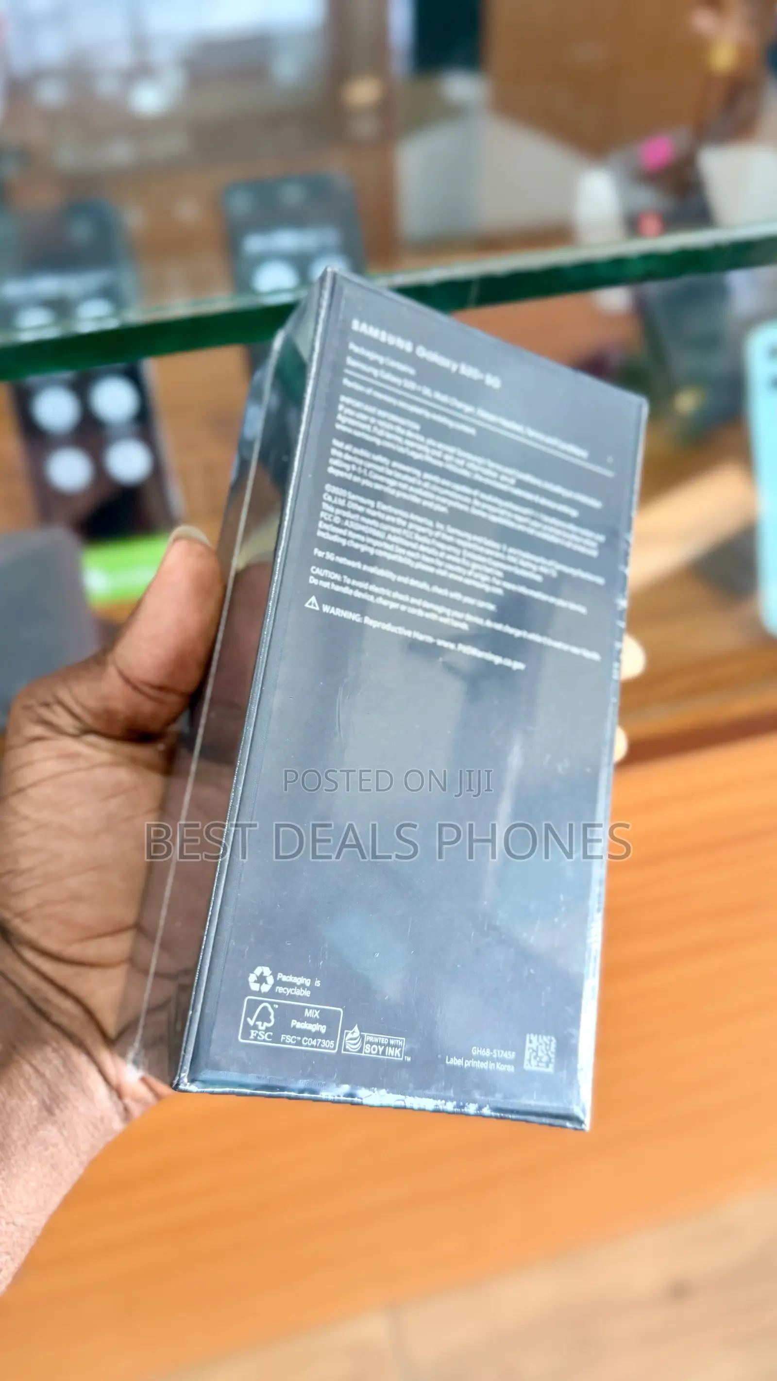 New Samsung Galaxy S20+ 5G 256 GB Gold