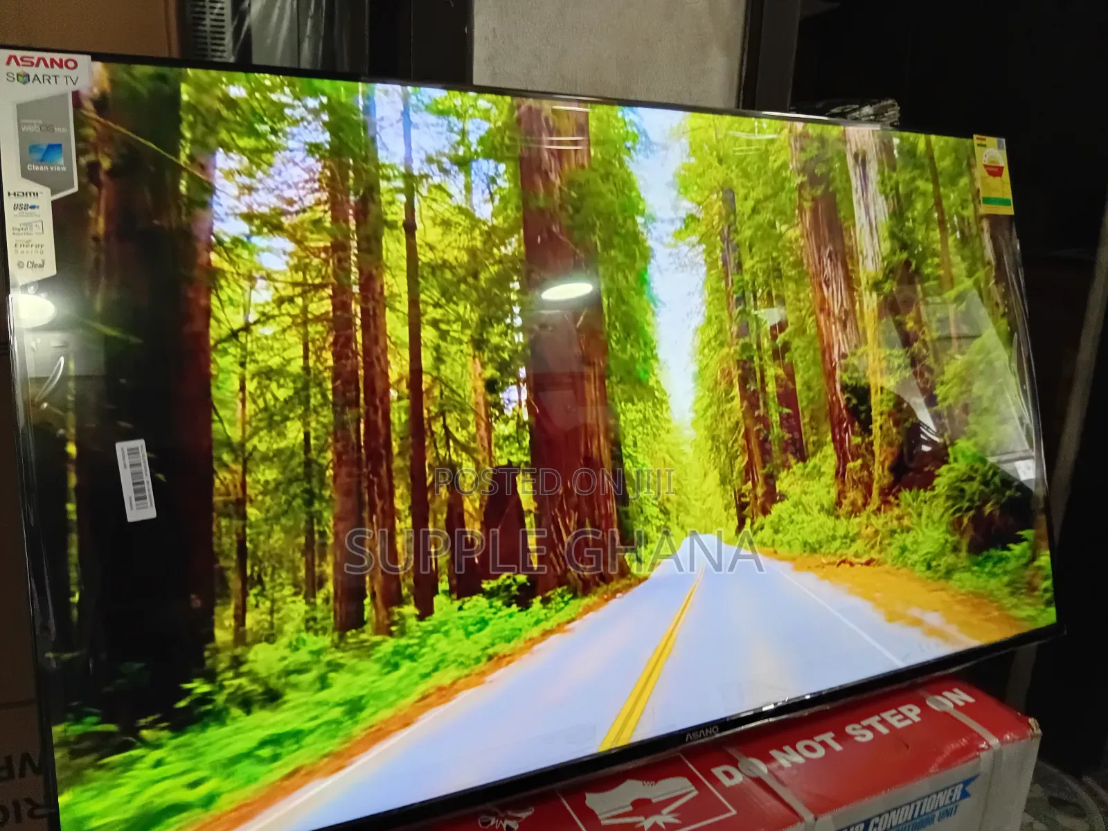 Asano 50-Inch Smart Tv – Vibrant Colors, Sharp Details