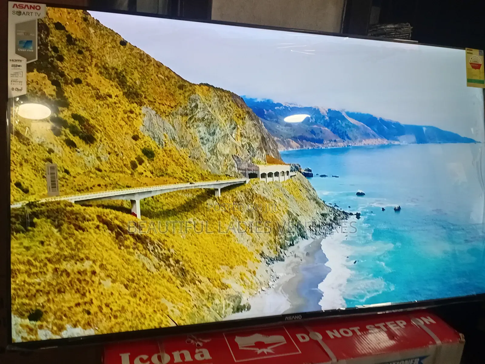 Asano 50-Inch Smart Tv – Wifi Enabled User Friendly