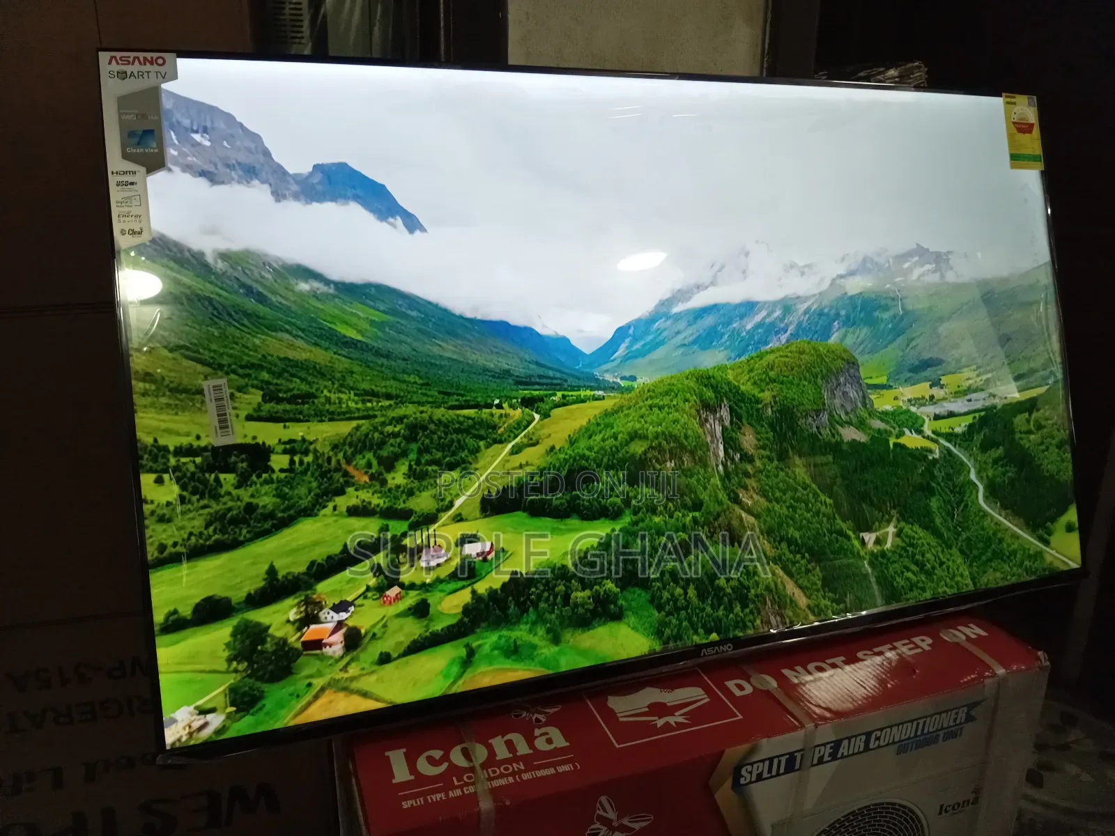 Asano 50” Led Smart Tv – Cinema Experience at Home