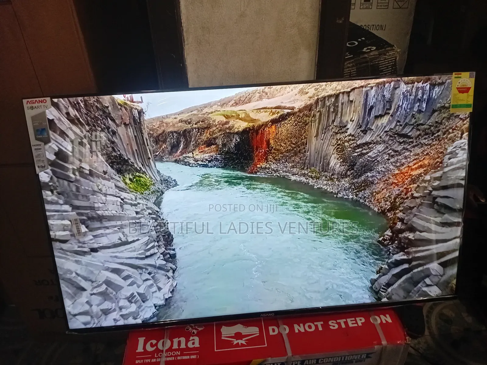 Asano 50-Inch Smart Led Tv – Wide Screen Experience