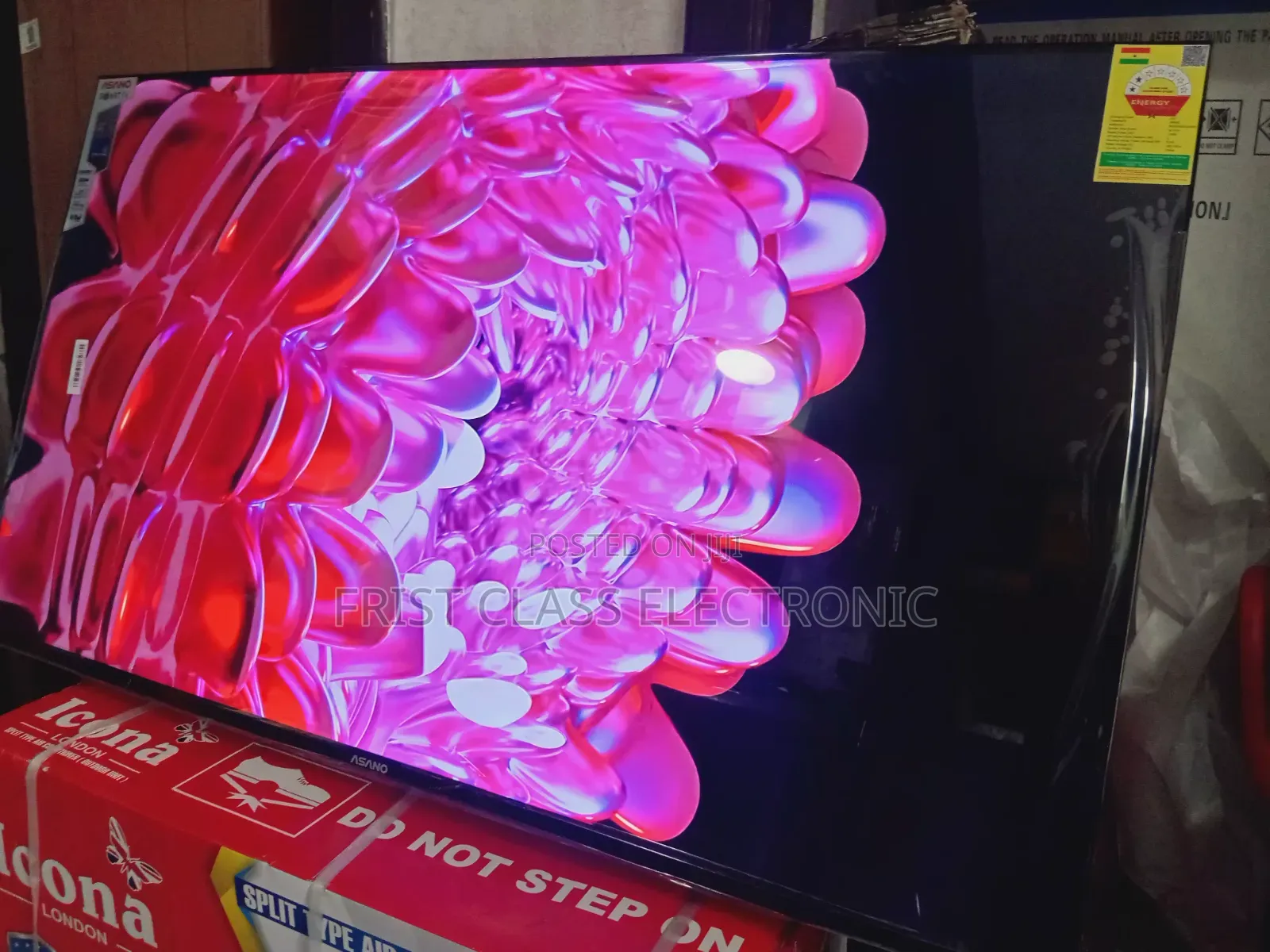 Asano 50 Smart Tv Pure Display, Tv That Feels Smooth