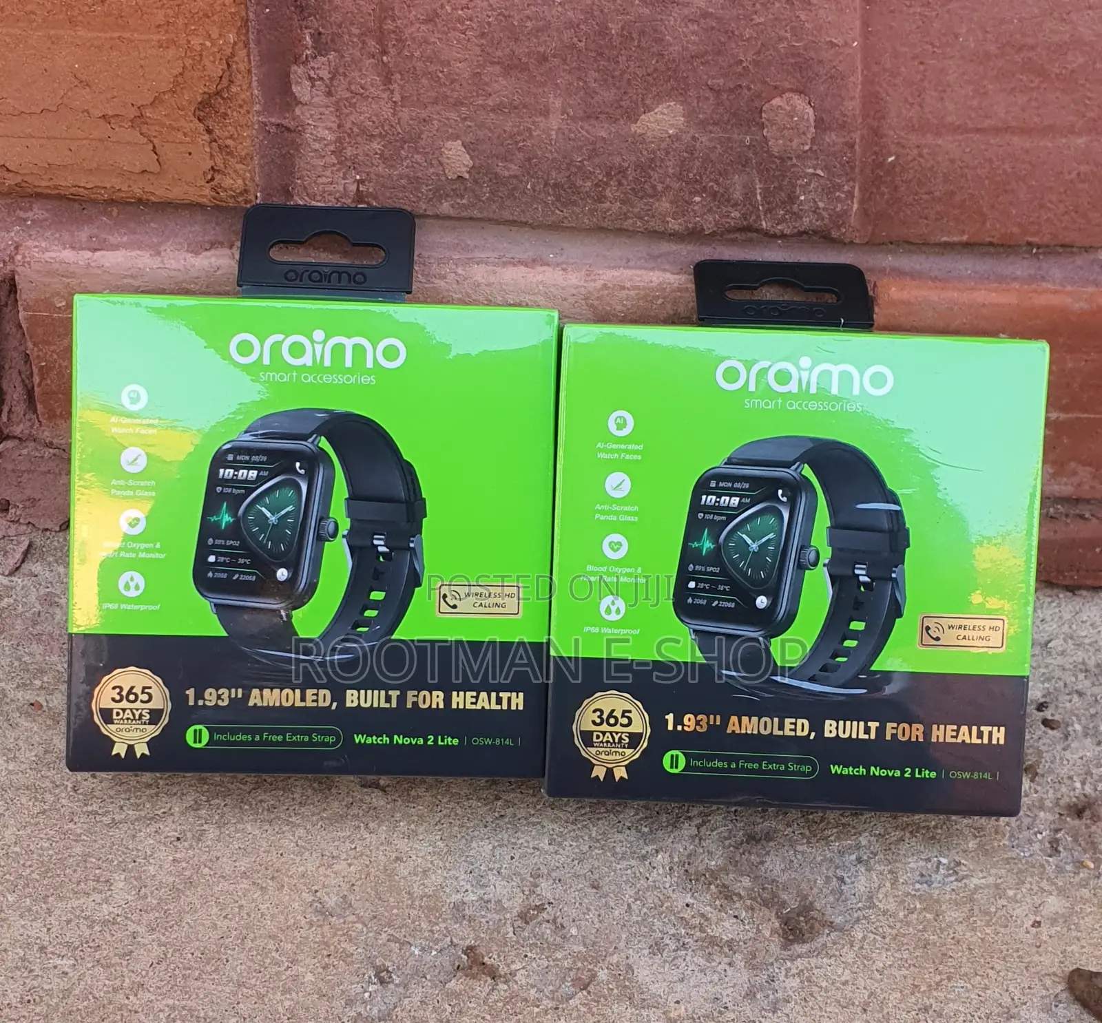Watch Nova 2 Lite Oraimo ( 2 Strap )