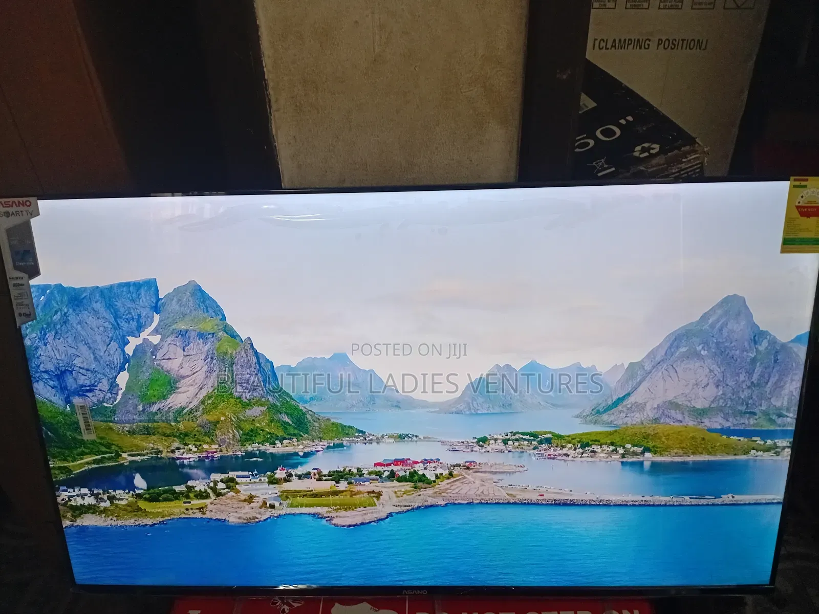 Smart Living Starts With Asano 50” Led Smart Tv