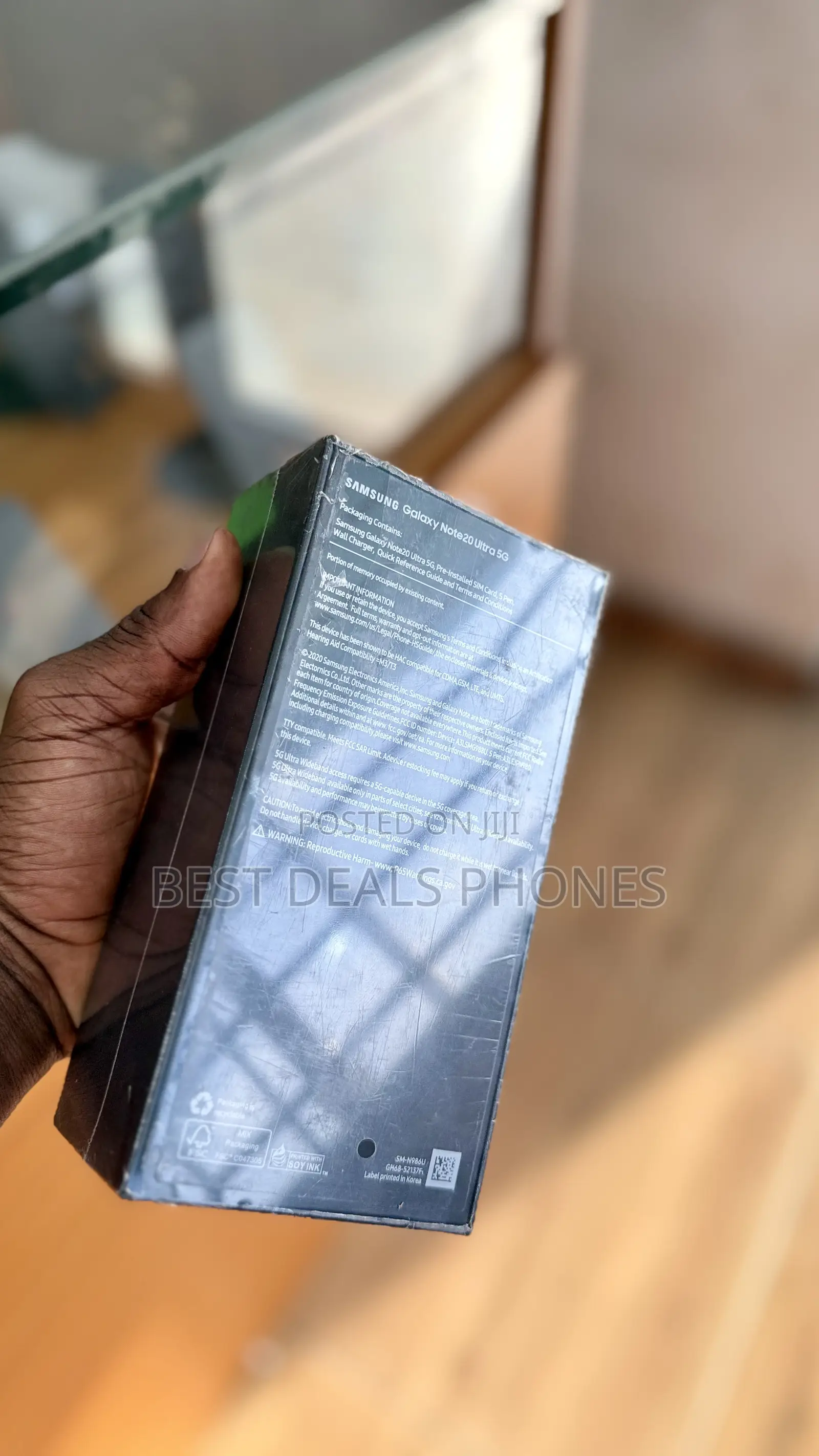 New Samsung Galaxy Note 20 Ultra 5G 256 GB Rose Gold