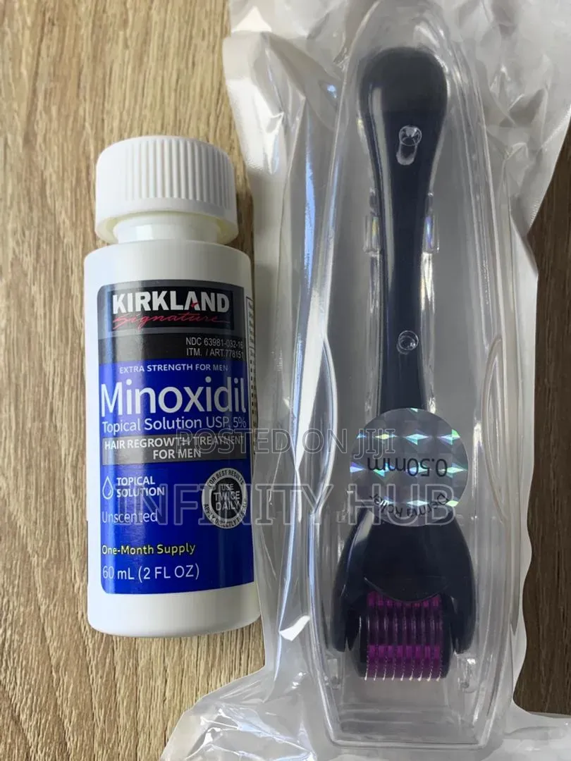 Minoxidil Plus Derma Roller
