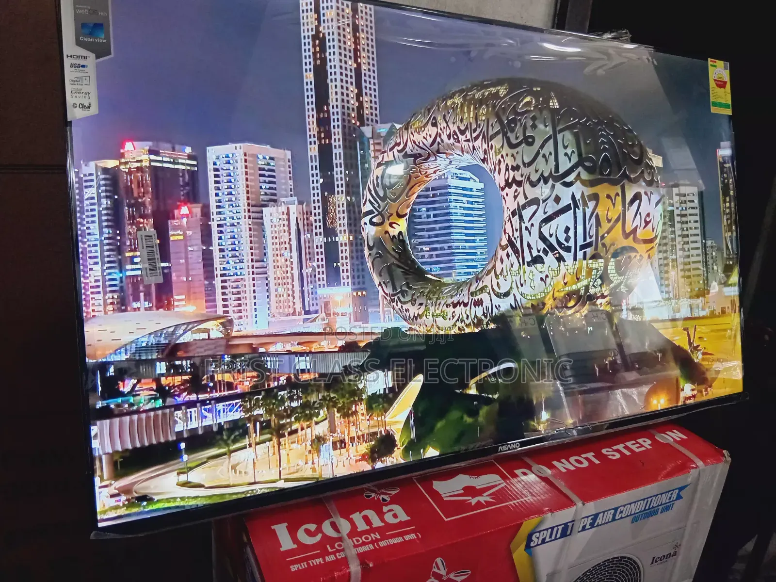 Asano 50 Smart Tv Bright Clarity, Tv That Feels Premium