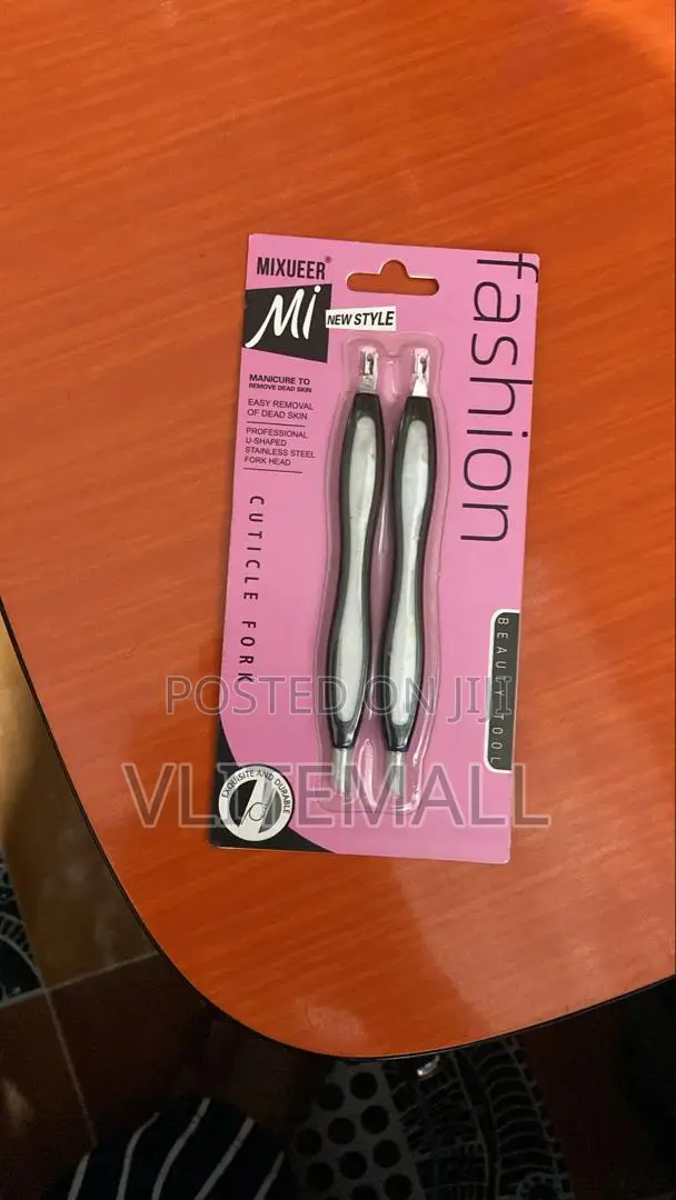 Mixueer Brand Stainless Steel Cuticle Fork Set