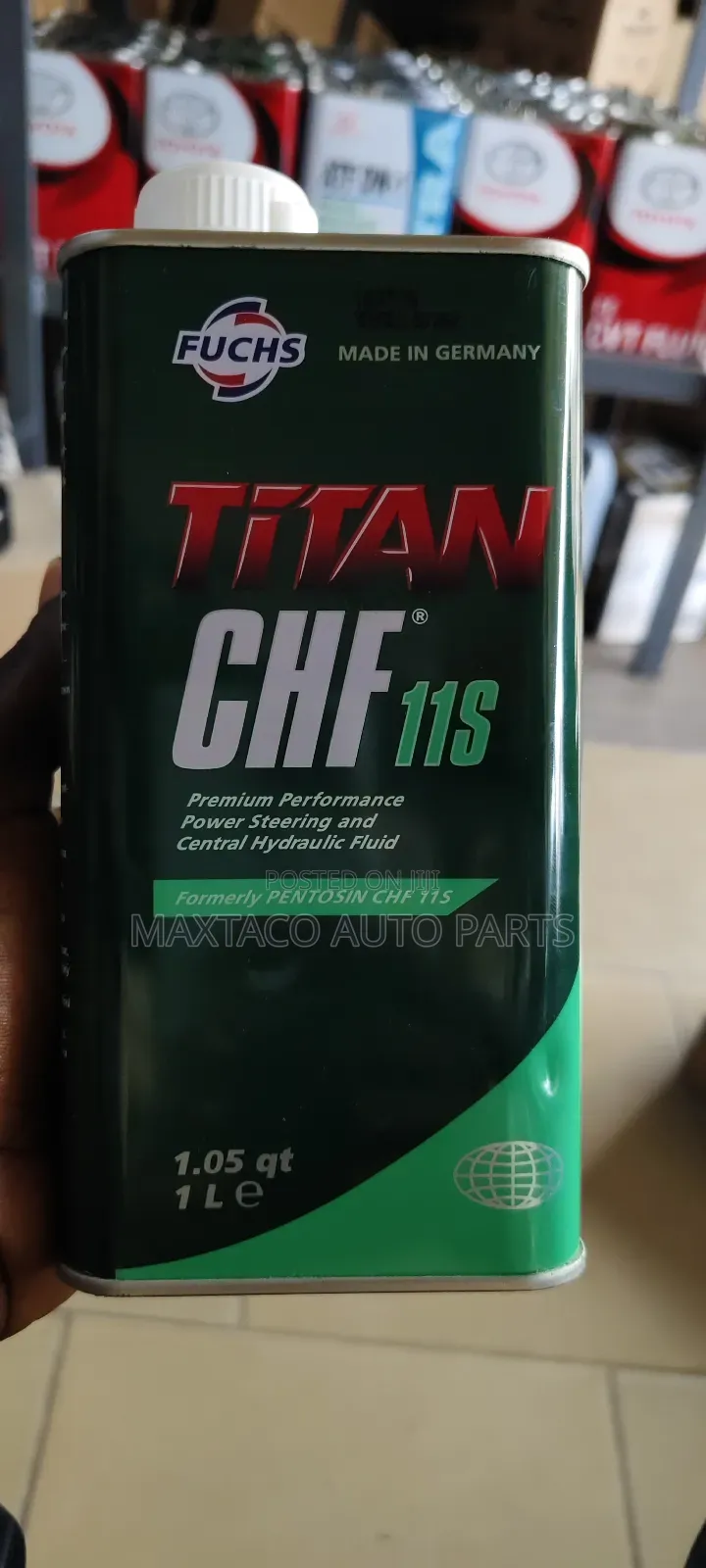 Titan CHF 11s Power Steering Fluid