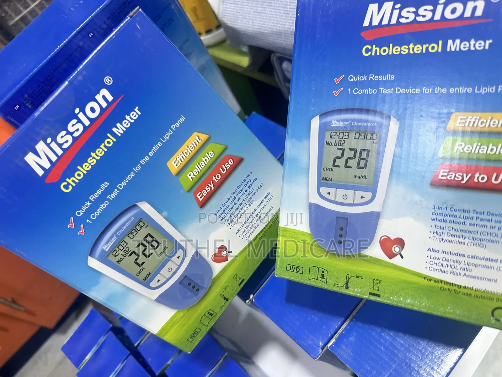 Mission Cholesterol Digital Meter