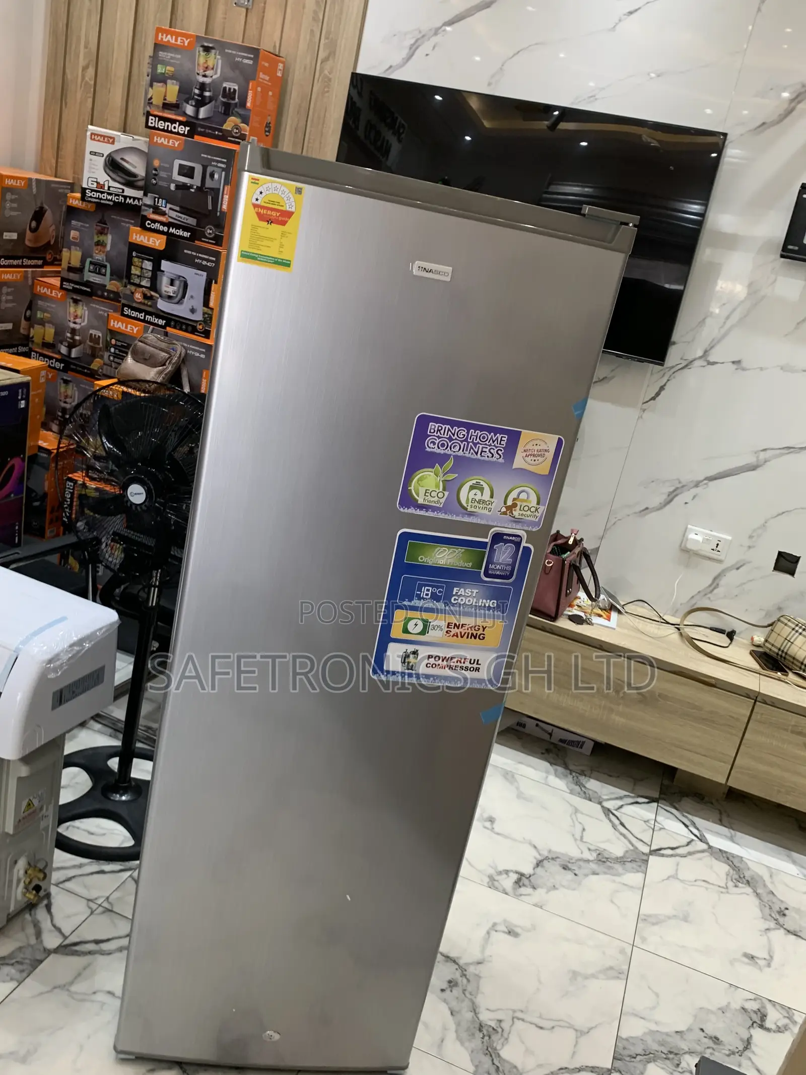 Zealous Nasco 225ltrs Standing Freezer Sku: Dd1-33