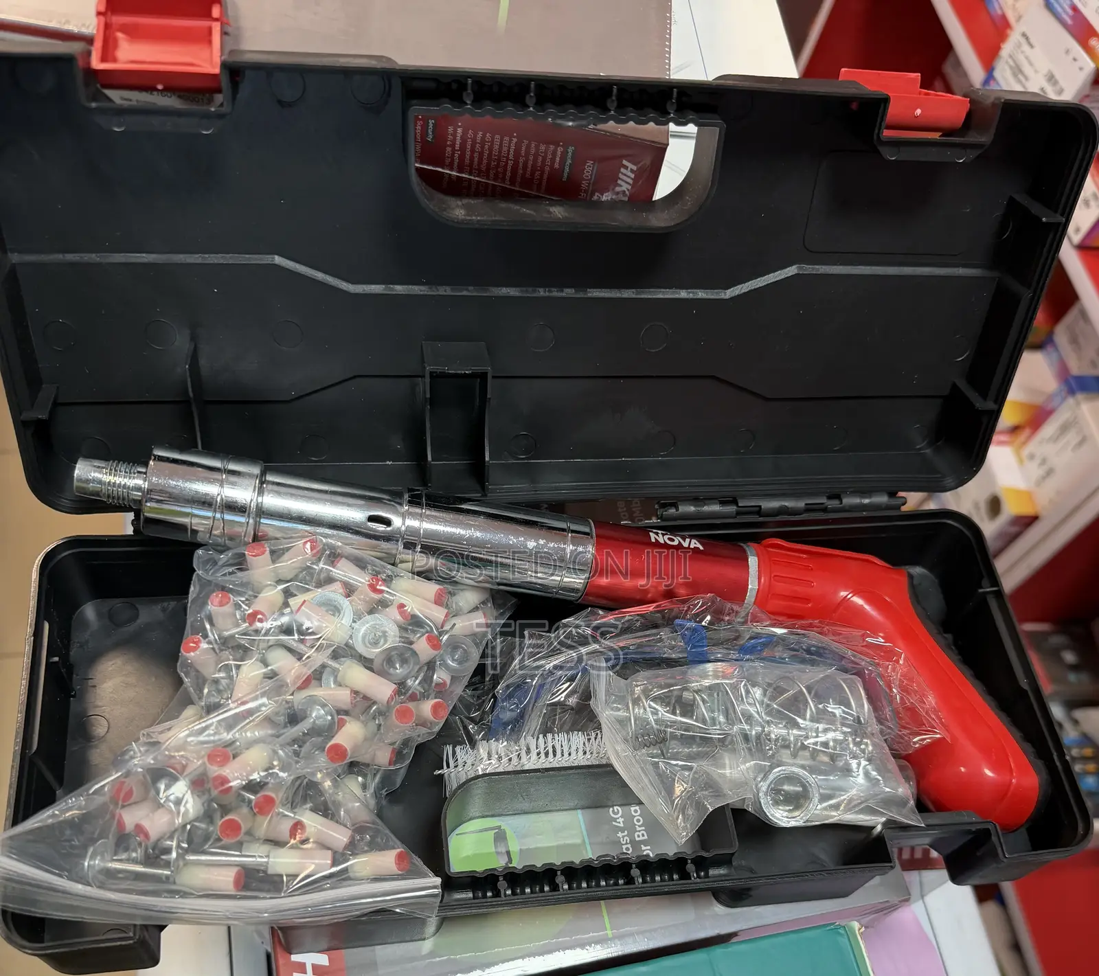 Nova Star Pneumatic Nail Gun With 100pcs Nails