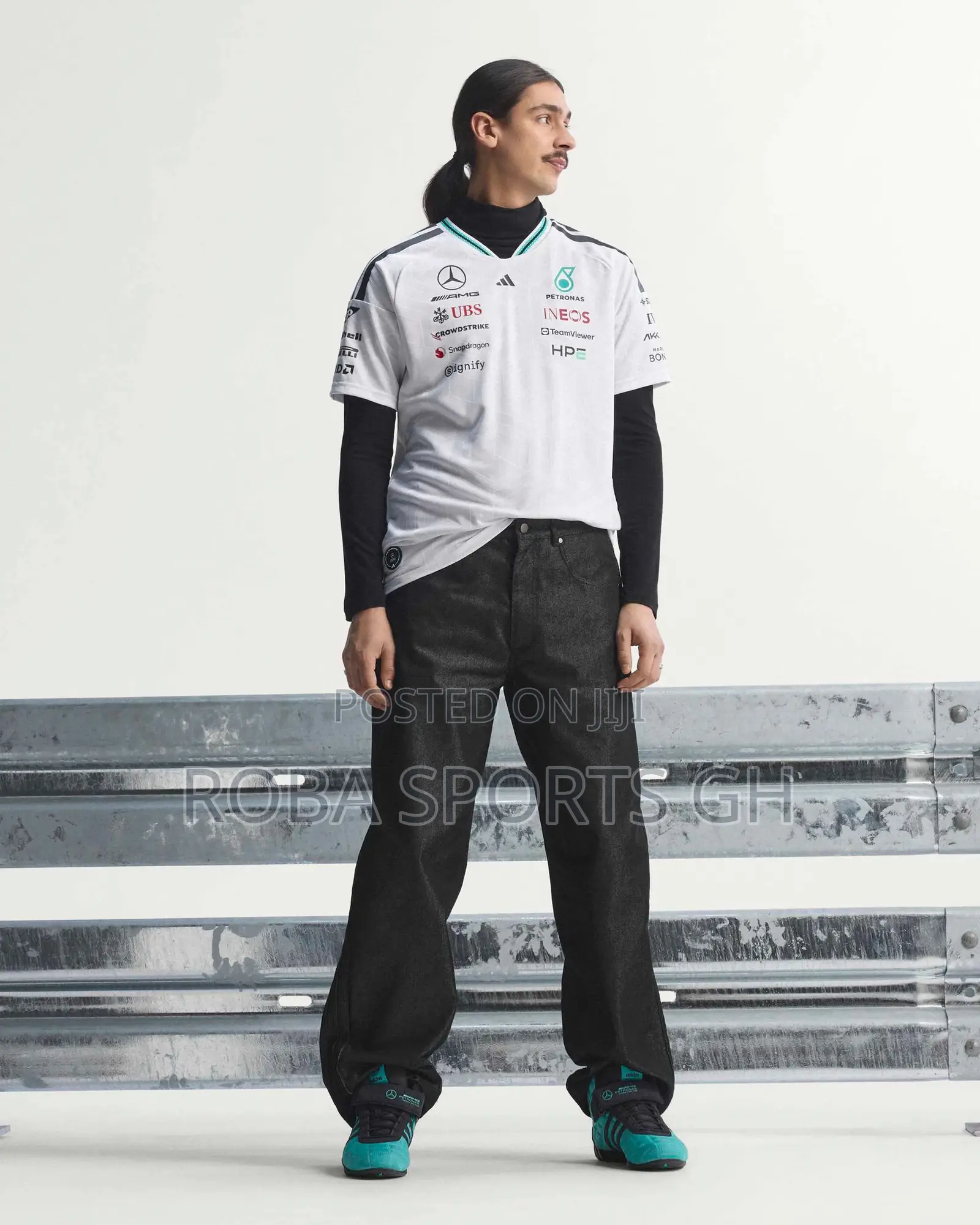 2026 Mercedes Benz Team White Shirt