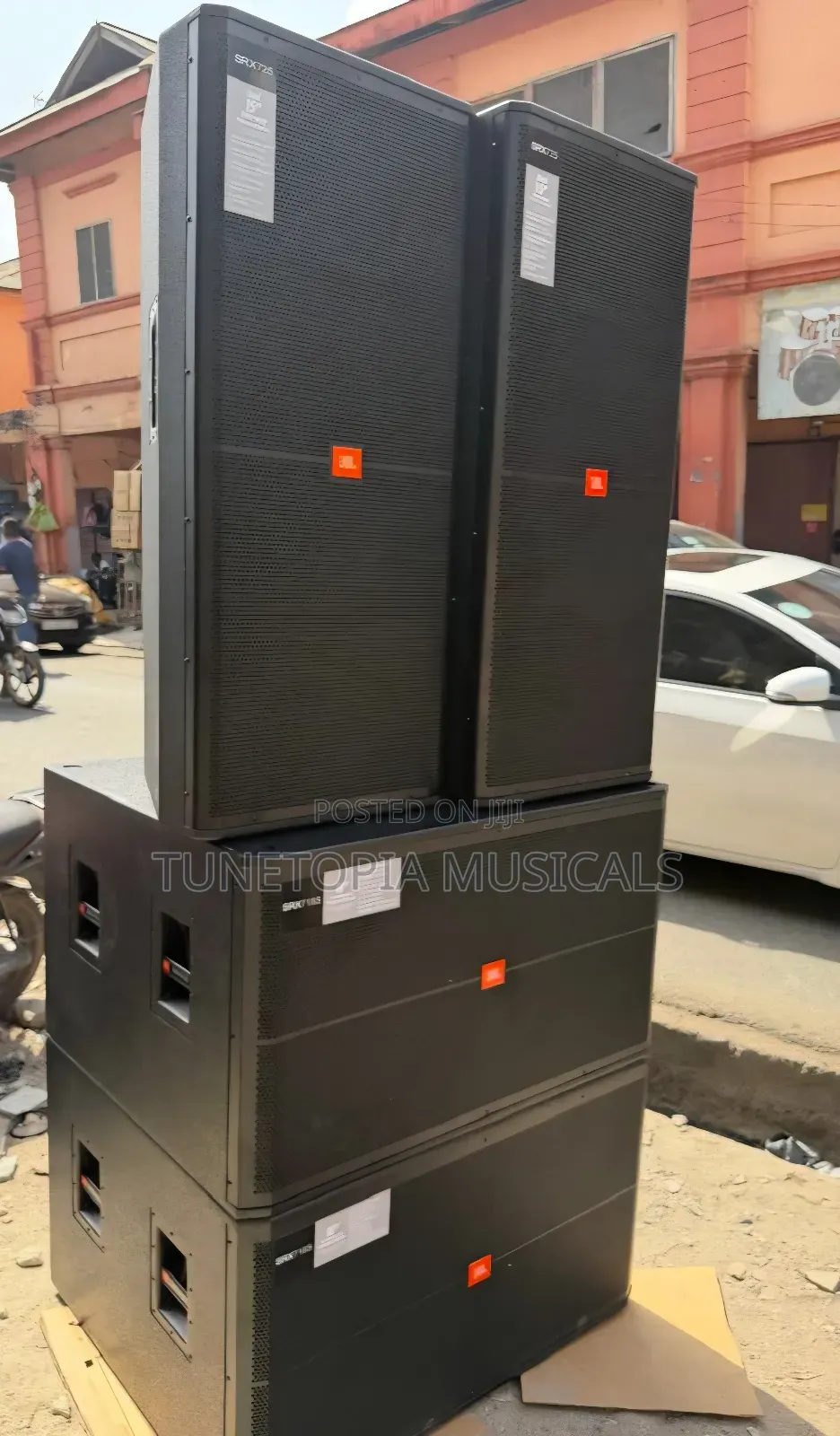 JBL Bass,Mid and Amplifier Rack Set (Complete)