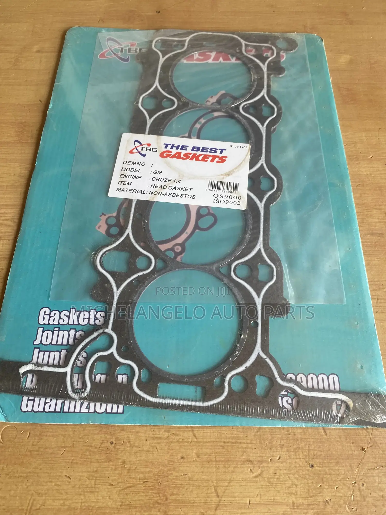 Head Gasket Chevrolet Cruze Turbo 1.4