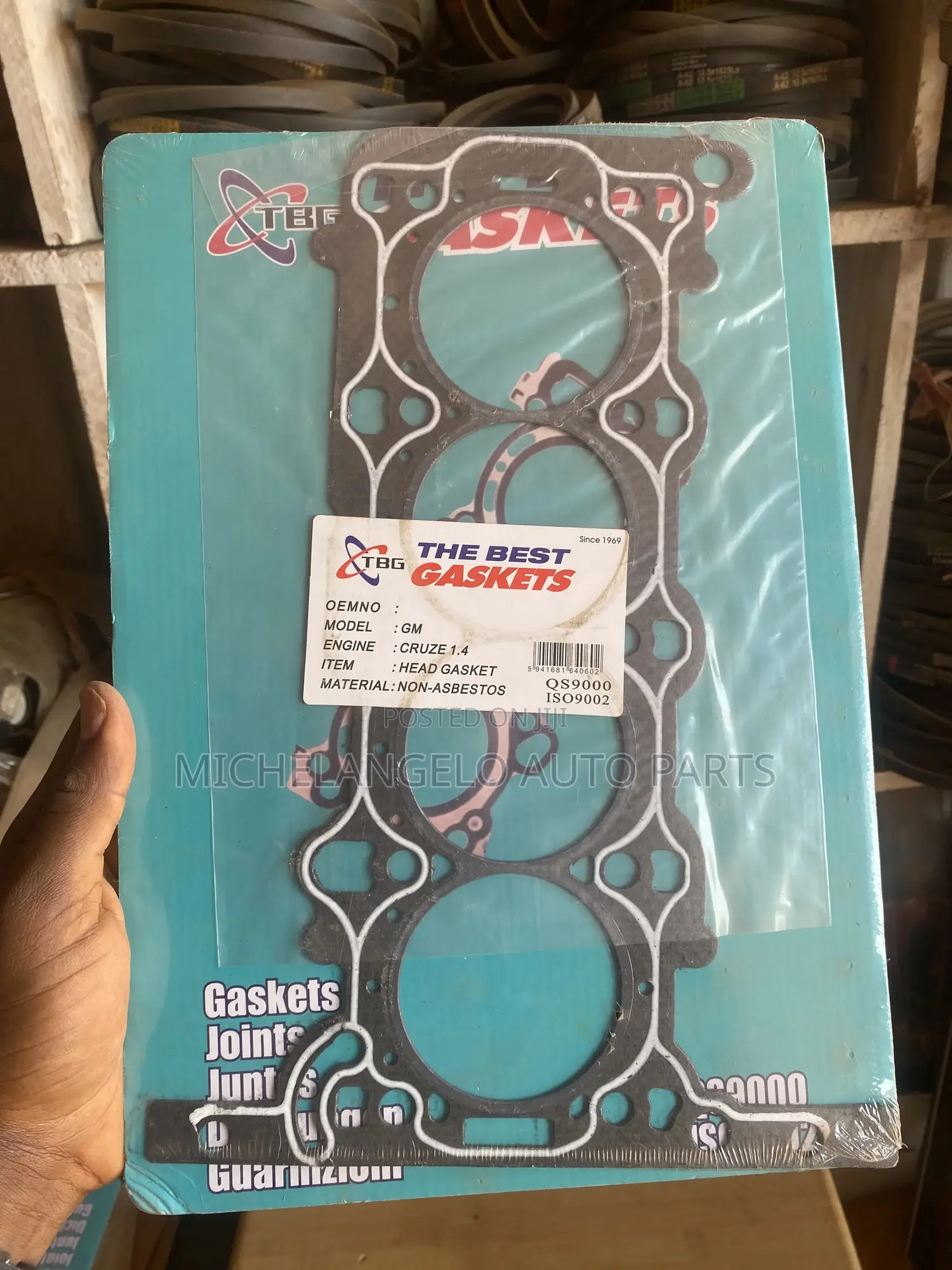 Head Gasket Chevrolet Cruze Turbo 1.4