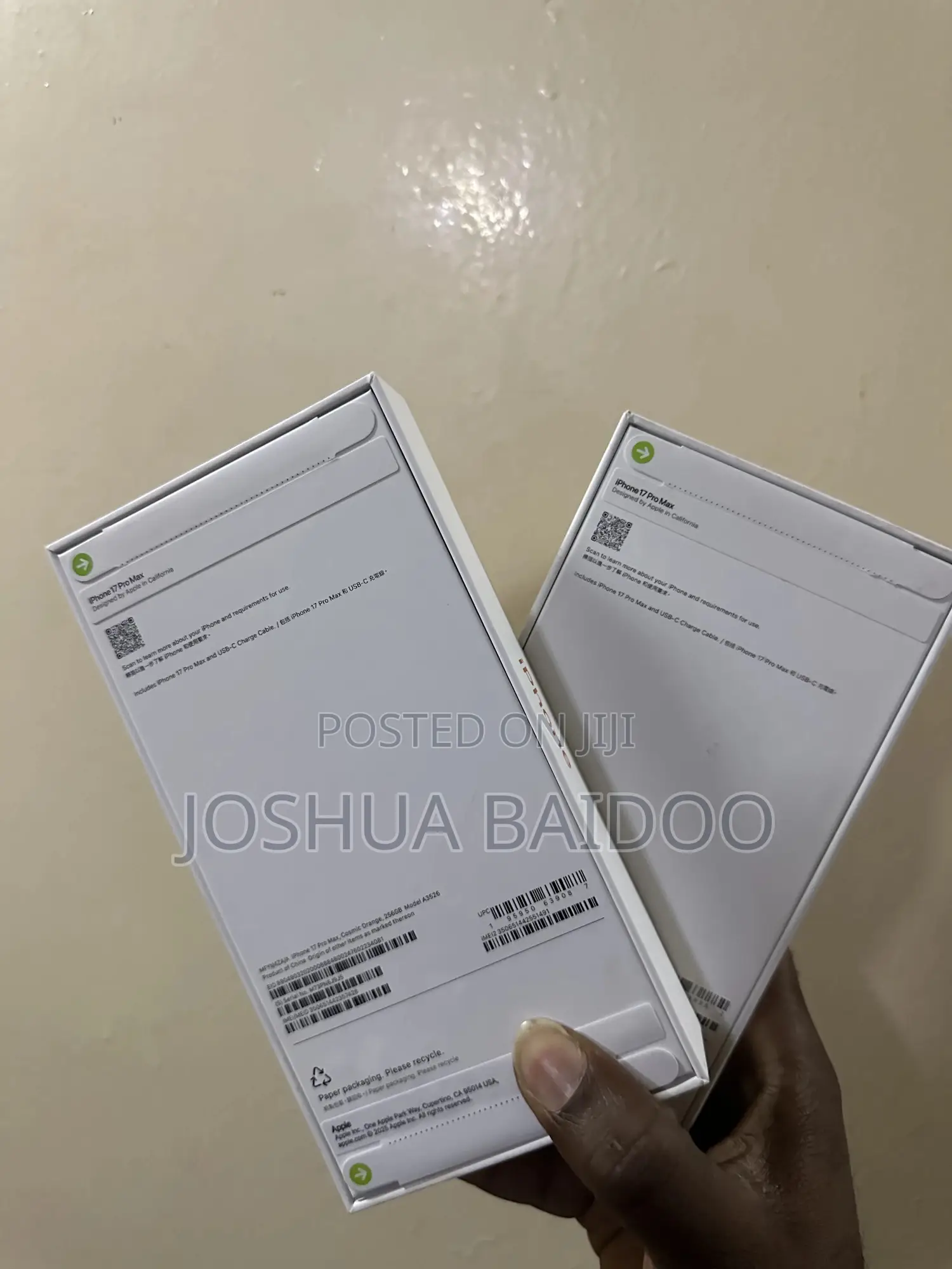 New Apple iPhone 17 Pro Max 256 GB