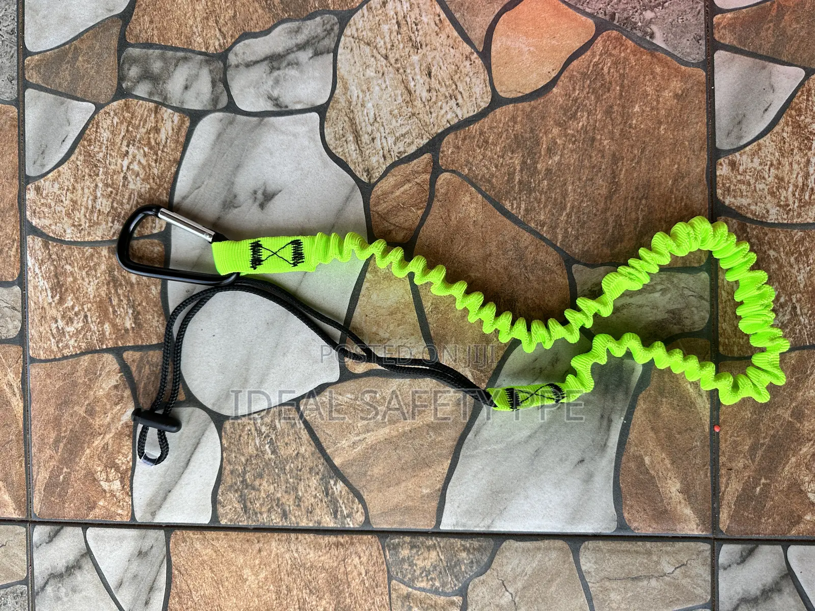 Coiled Tool Lanyard (Safety Tool Tether With Carabiner)
