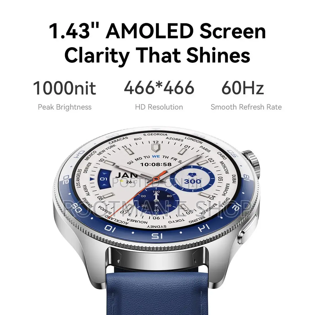 Joyroom Jr-Fc3 Smart Watch With 1.43-Inch Amoled Display