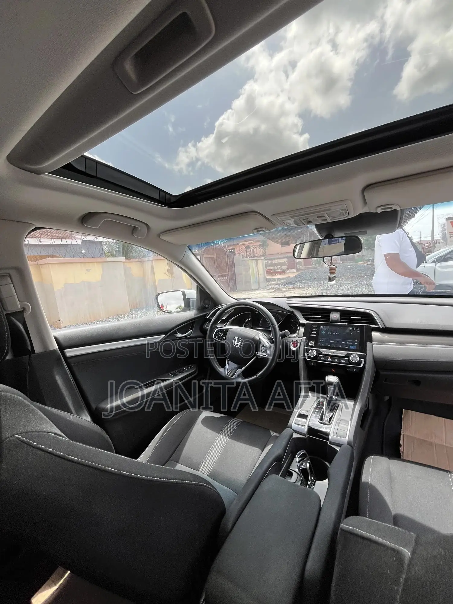 Honda Civic EX Sedan 2019 White