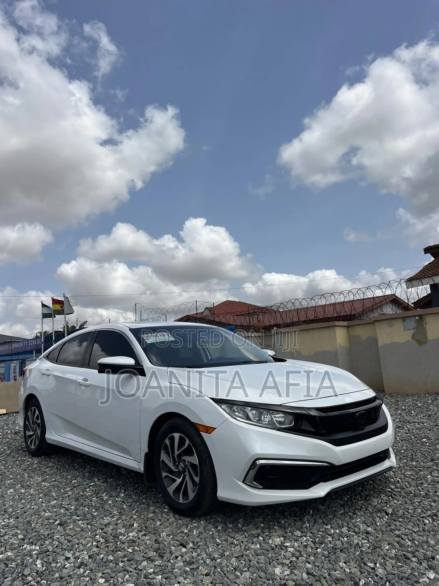 Honda Civic EX Sedan 2019 White