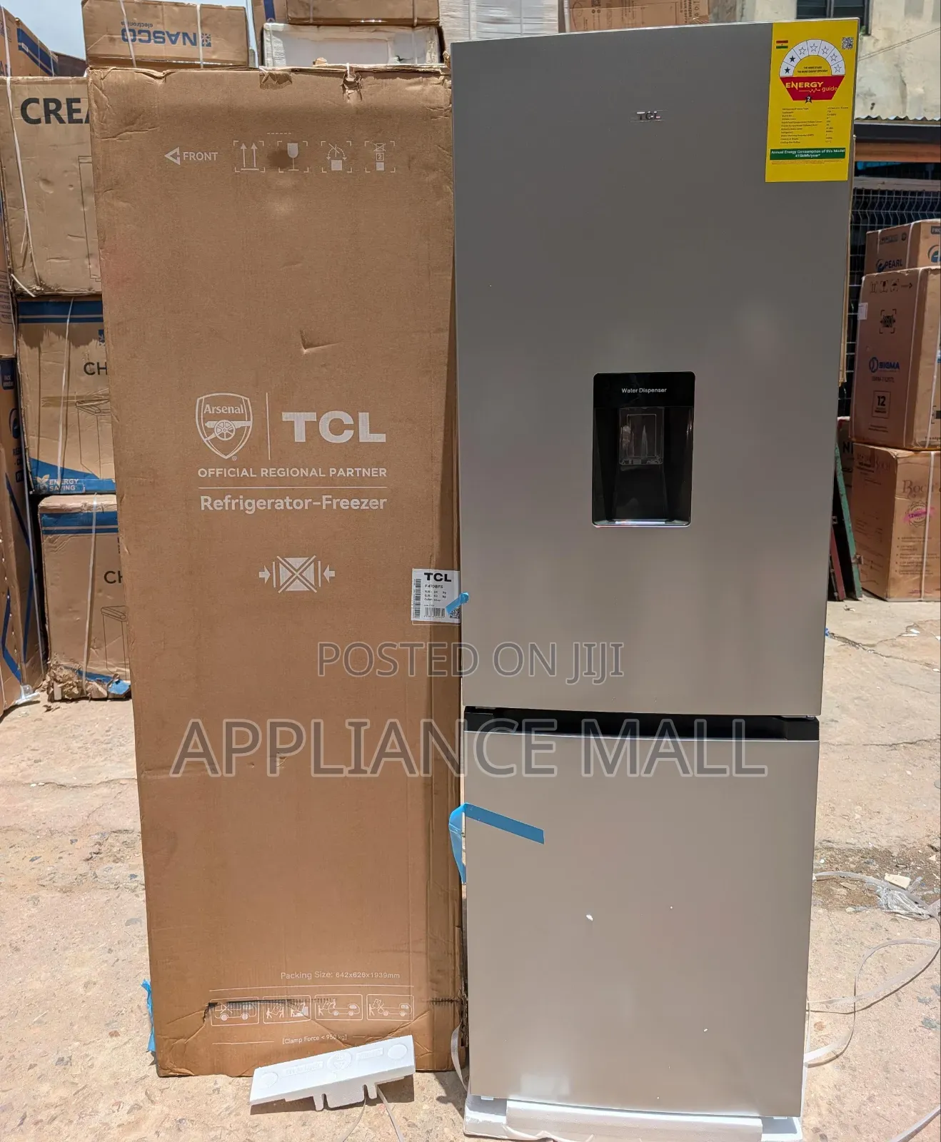 TCL Fridge 309l Bottom Freezer