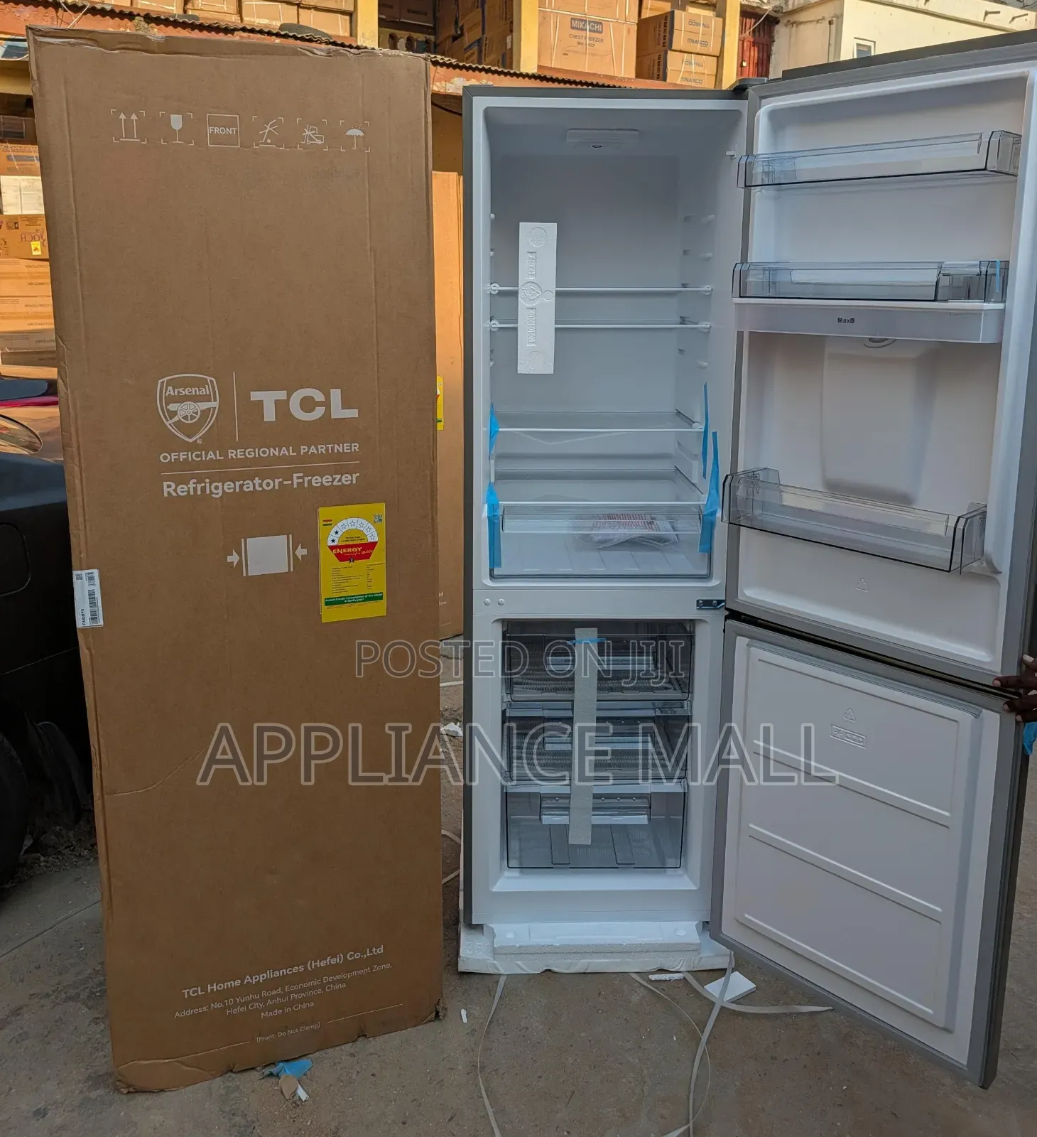TCL Fridge 309l Bottom Freezer