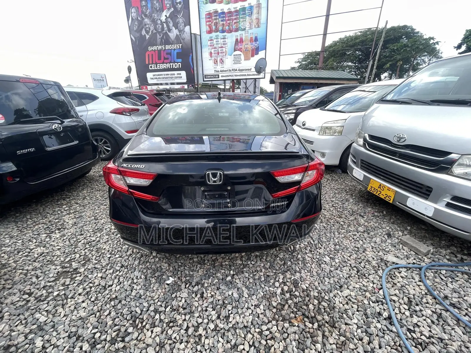 Honda Accord 2018 Black