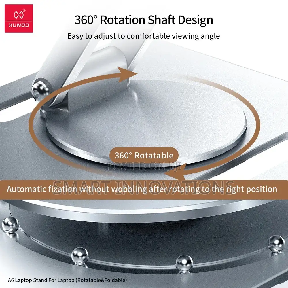 Xundd A6 Rotatable and Foldable Laptop Stand