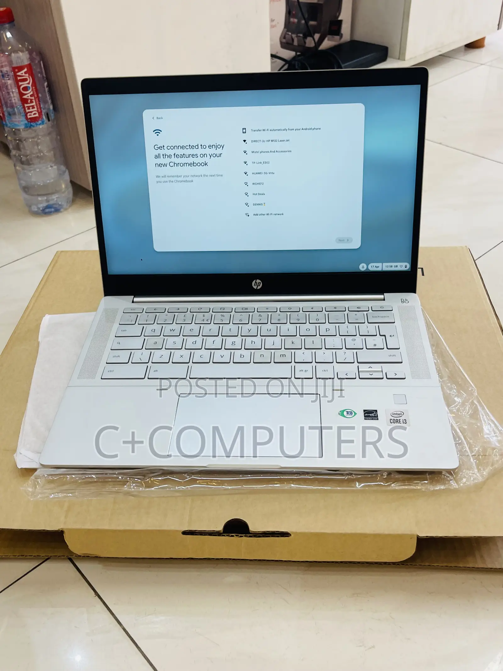 New Laptop HP Chromebook 8GB Intel Core i3 SSD 60GB