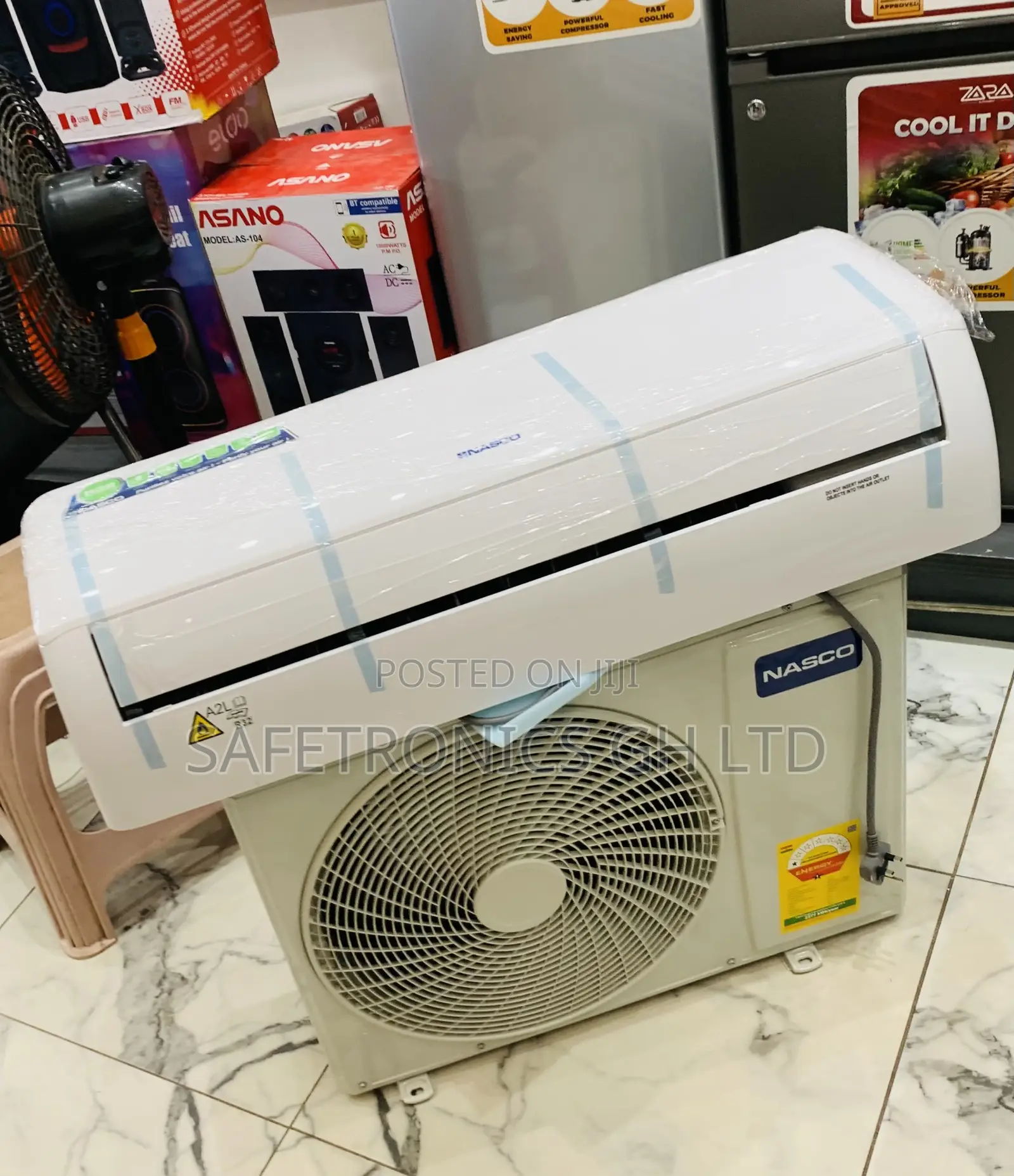 Accessible New White Nasco 1.5hp Dual Inverter Split Air Conditioner