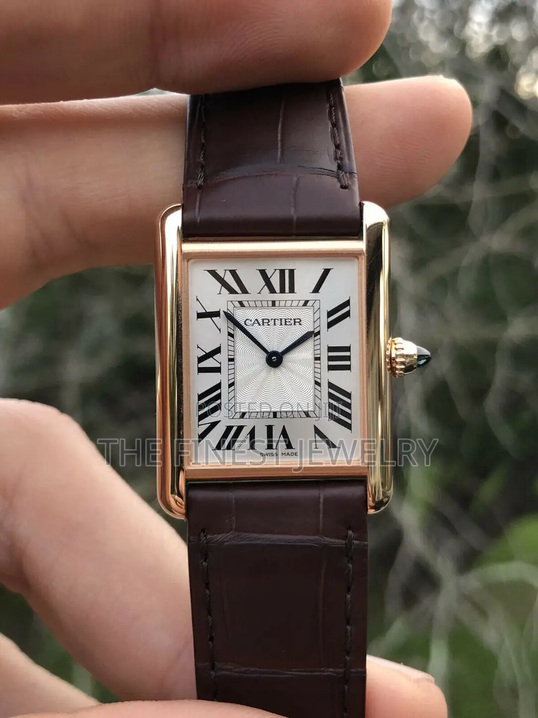 Cartier Tank Louis Cartier Rose Gold Wgta0011