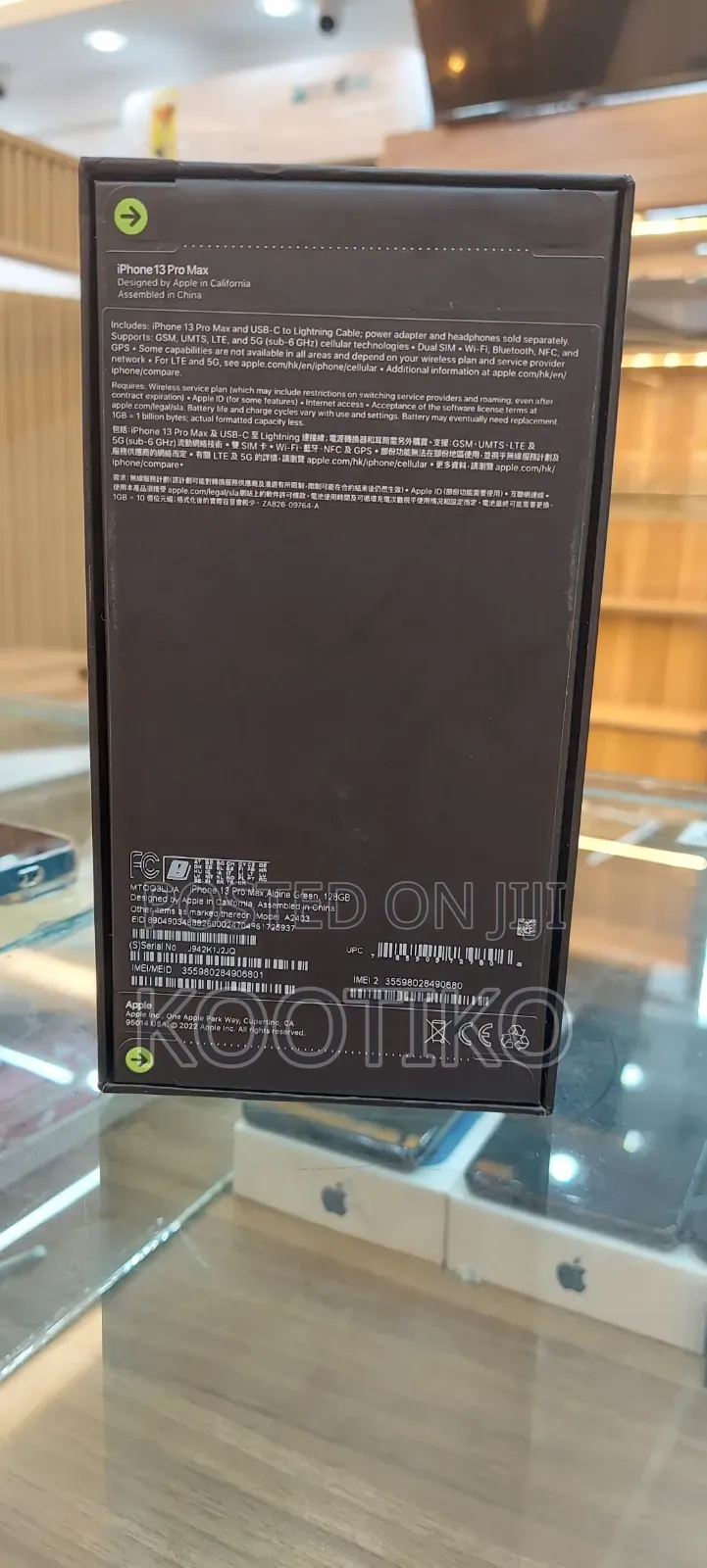 New Apple iPhone 13 Pro Max 128 GB Green