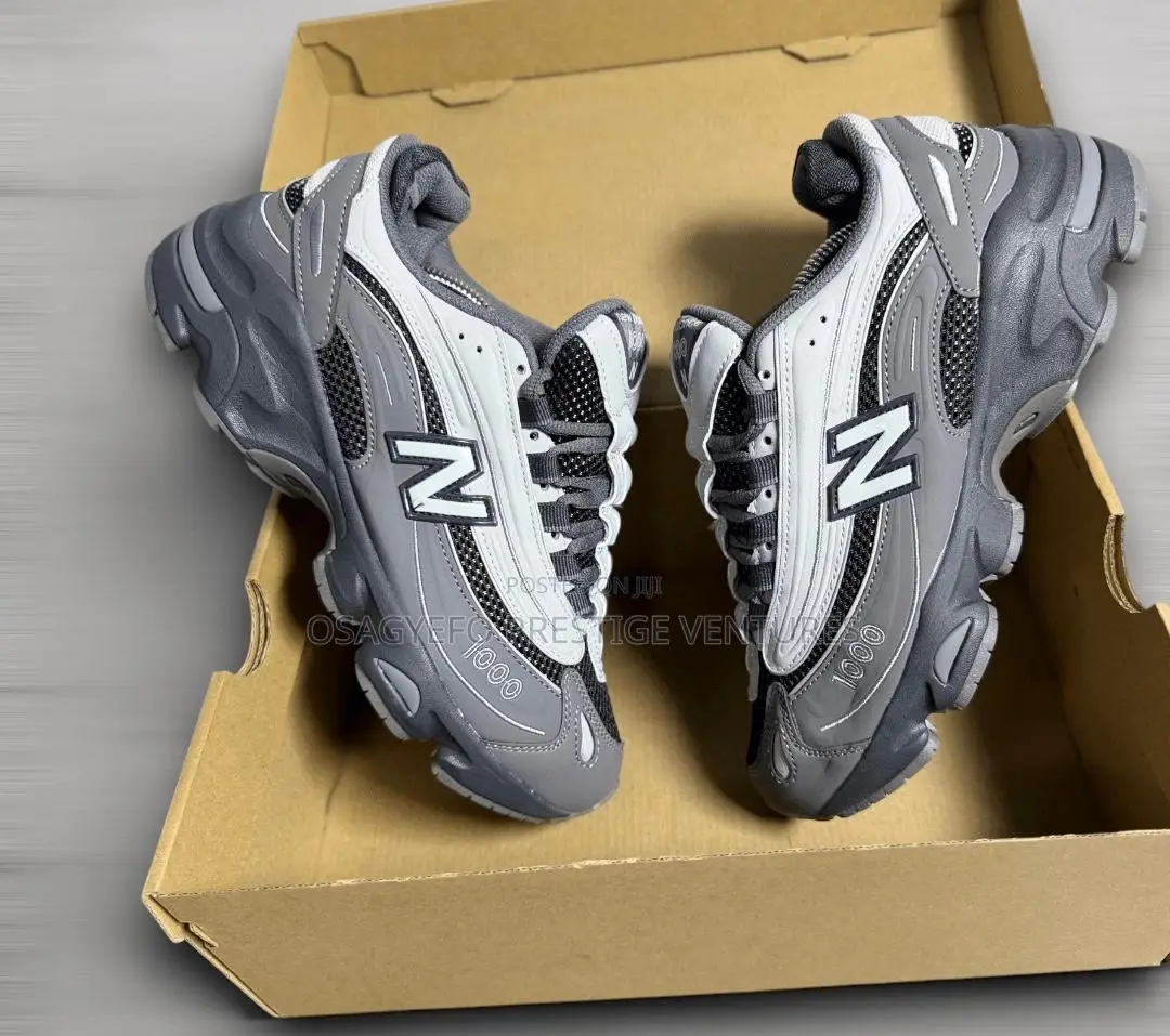 New Balance 1000 (Grey/White Colorway).