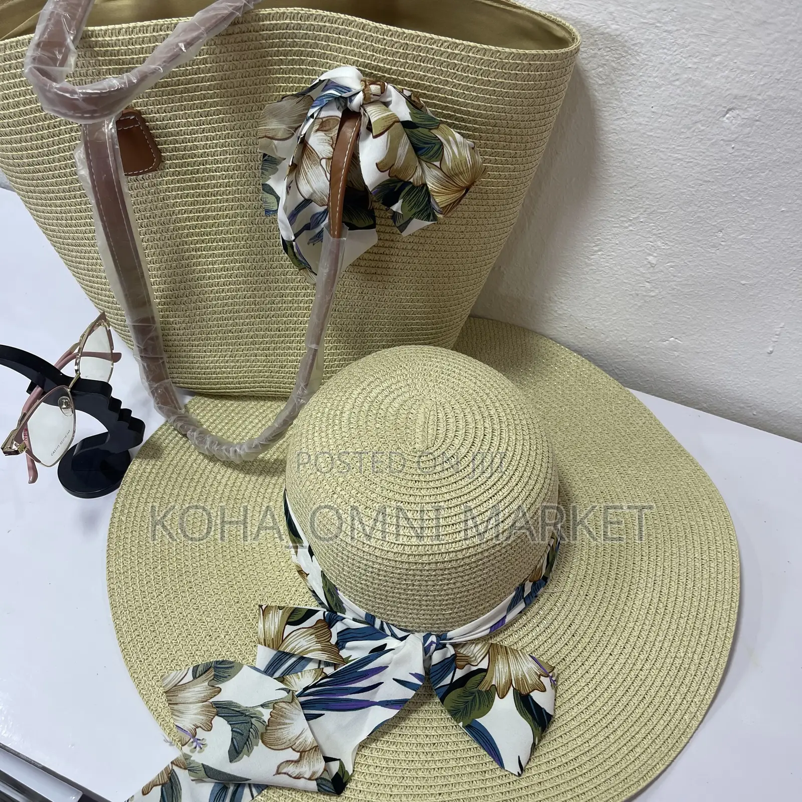 Summer/ Beach Bag +Hat