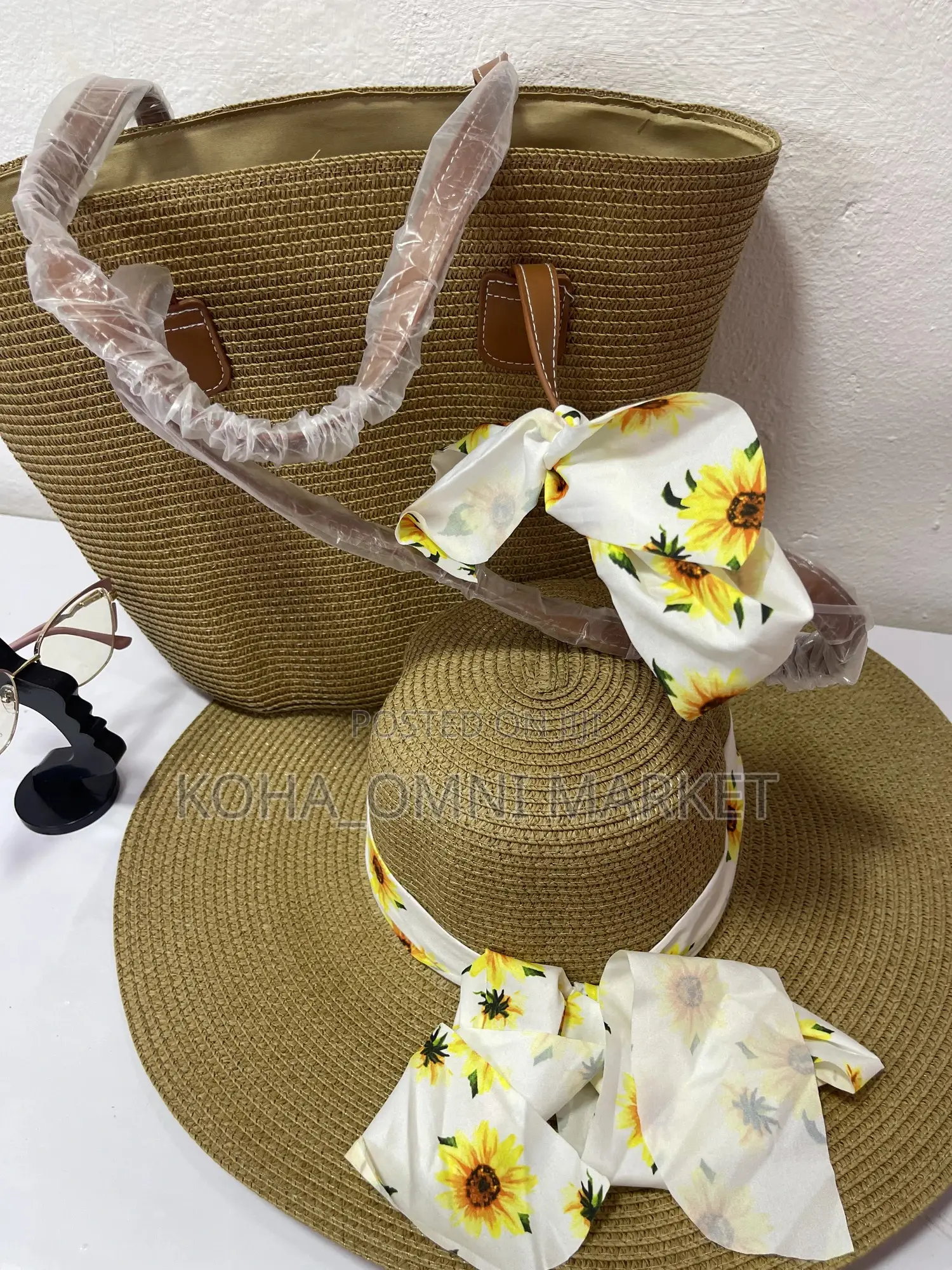 Summer/ Beach Bag +Hat