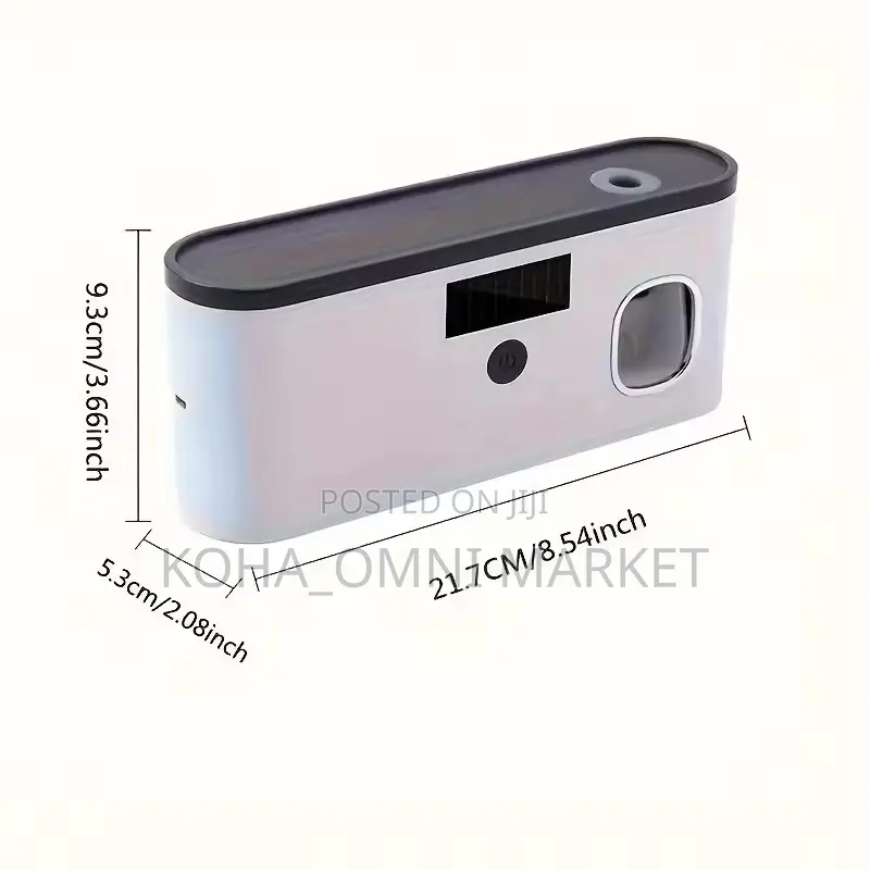 Smart Wall-Mount Toothbrush Holder + Sterilizer+ Toothpaste Dispenser