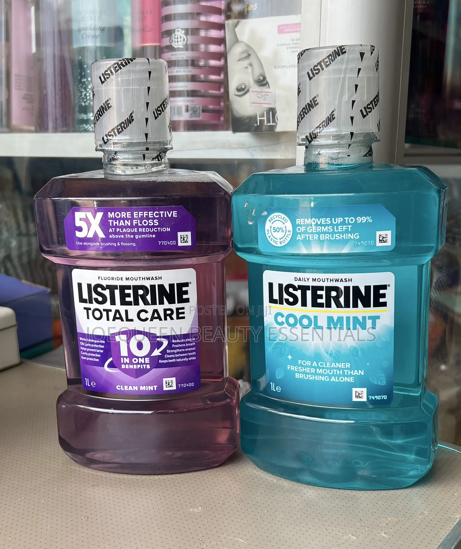 Listerine Total Care Fluoride Mouthwash 1litre