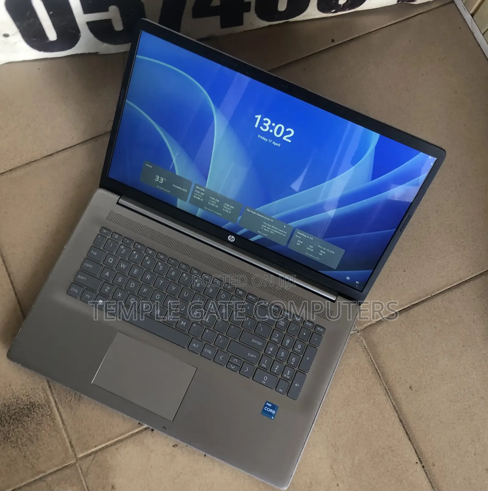 Laptop HP 16GB Intel Core i5 SSD 256GB