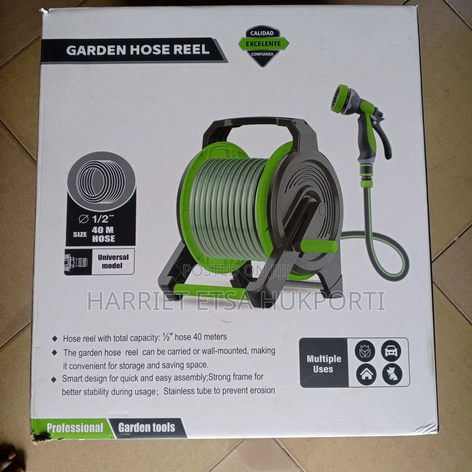 40m Garden Hose Reel From Spain(Brand New)