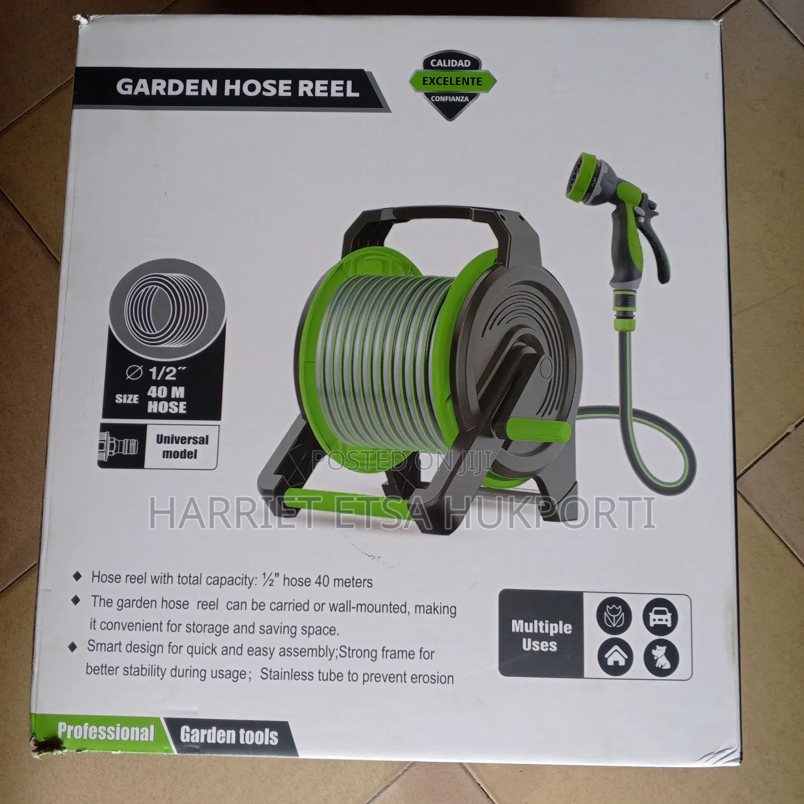 40m Garden Hose Reel From Spain(Brand New)