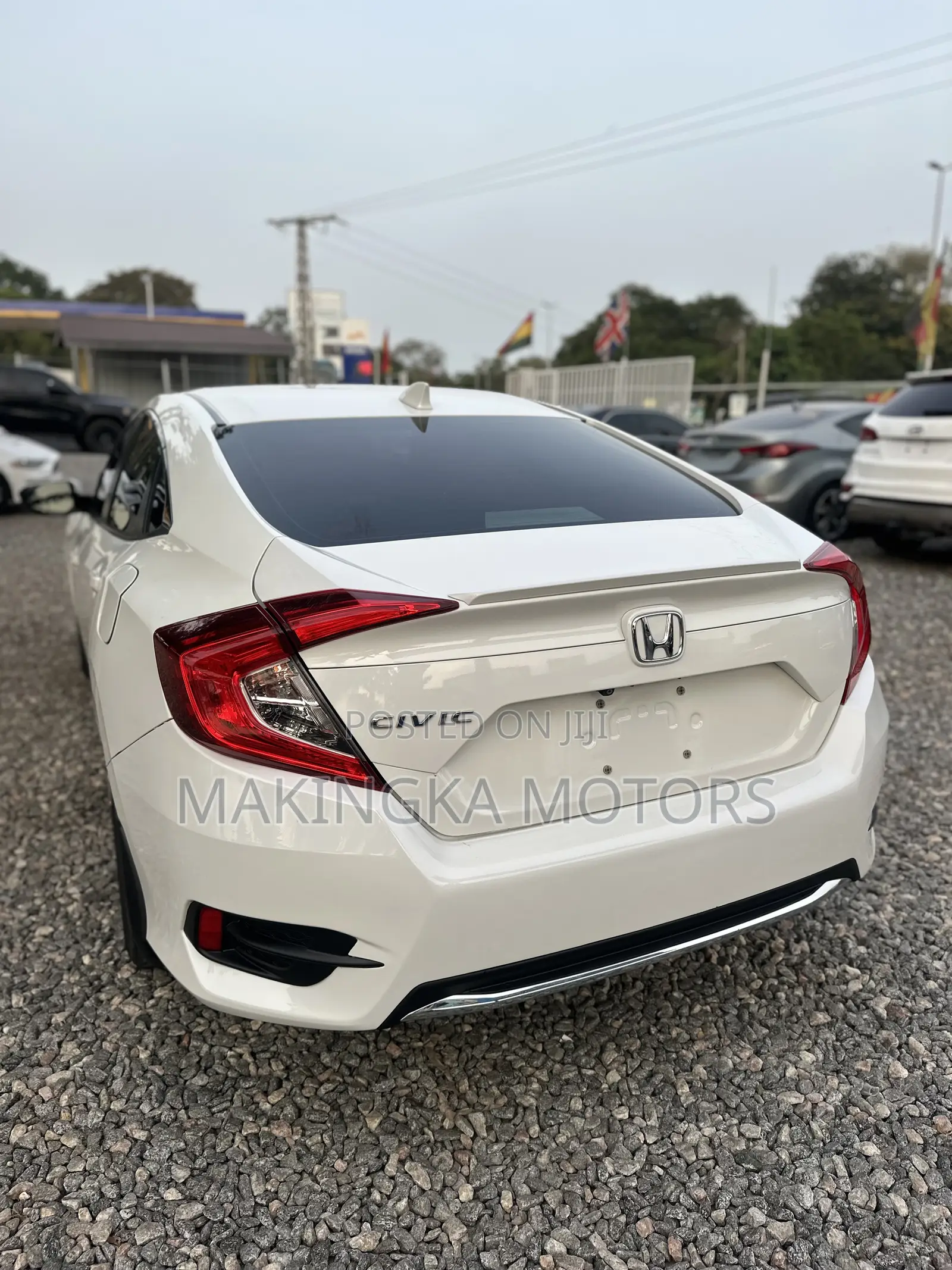 Honda Civic EX-L Sedan 2019 White