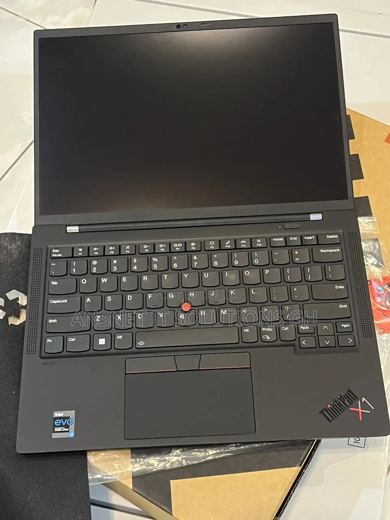 New Laptop Lenovo ThinkPad X1 Carbon 16GB Intel Core i7 SSD 512GB