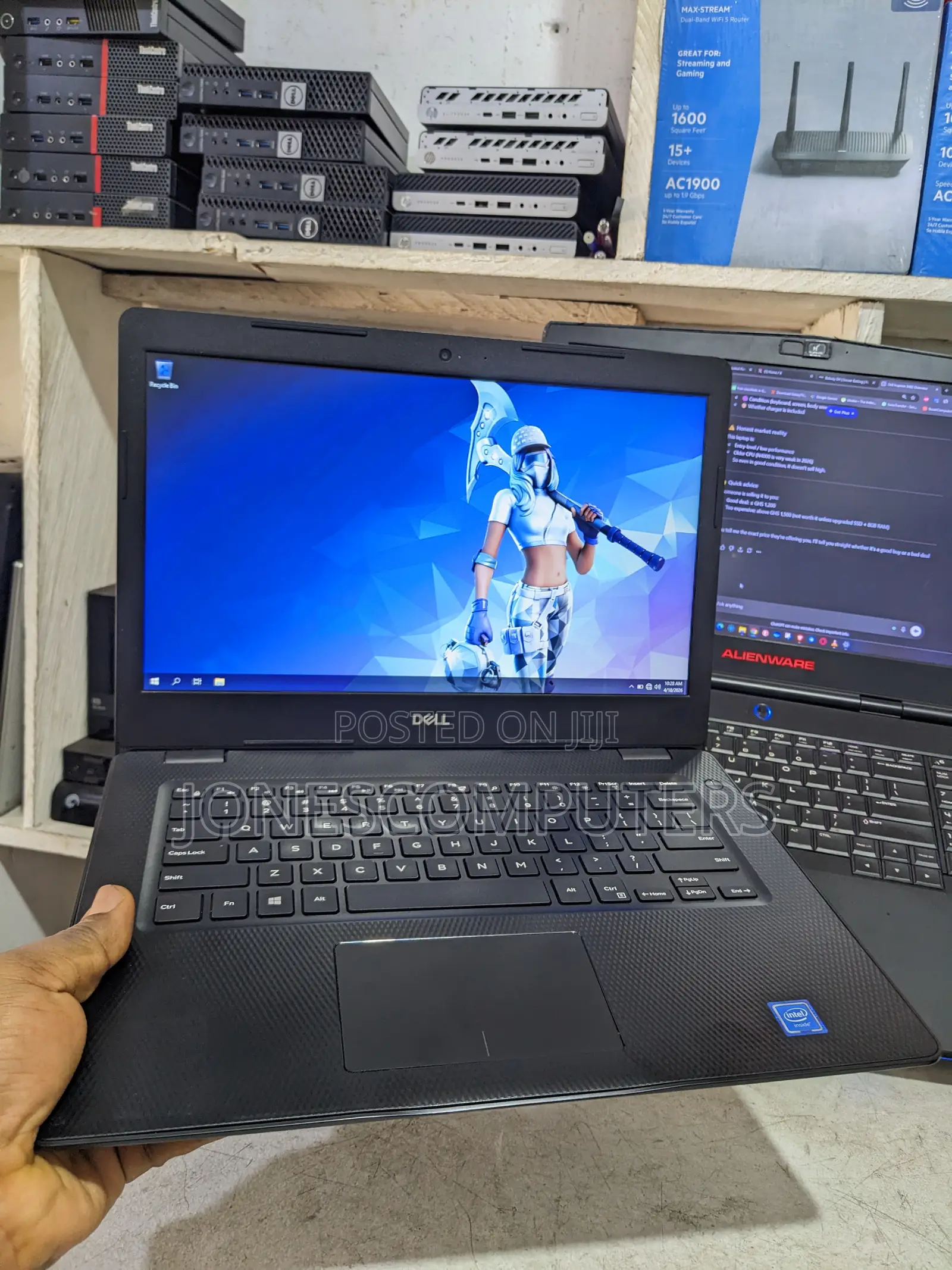 Laptop Dell Inspiron 3467 4GB Intel Celeron SSD 60GB
