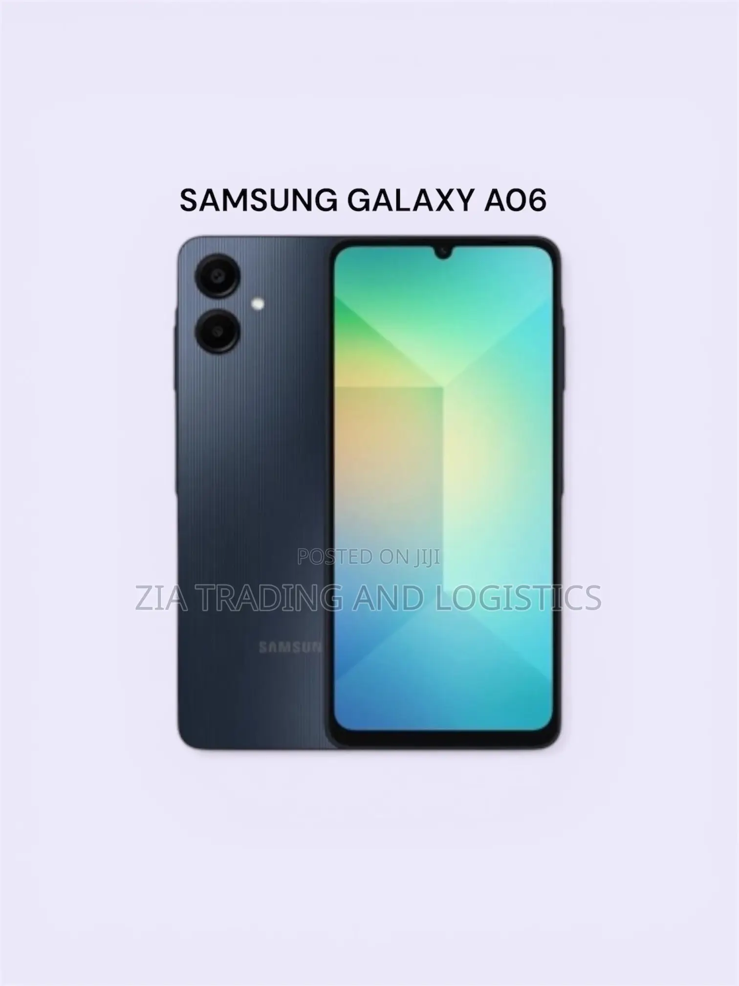 New Samsung Galaxy A06 64 GB Black