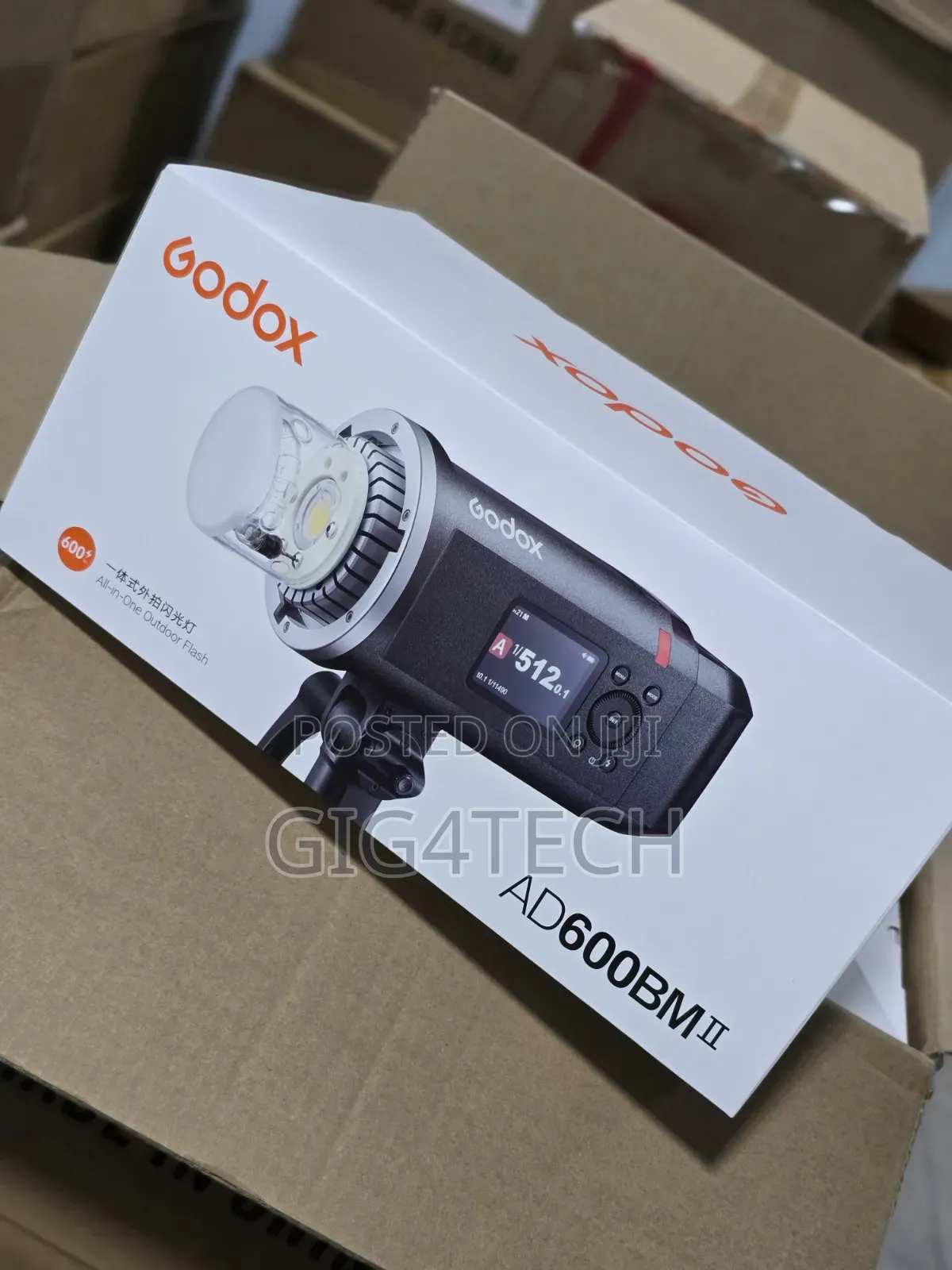 Godox Ad600bmii Outdoor Photography Flash-Black