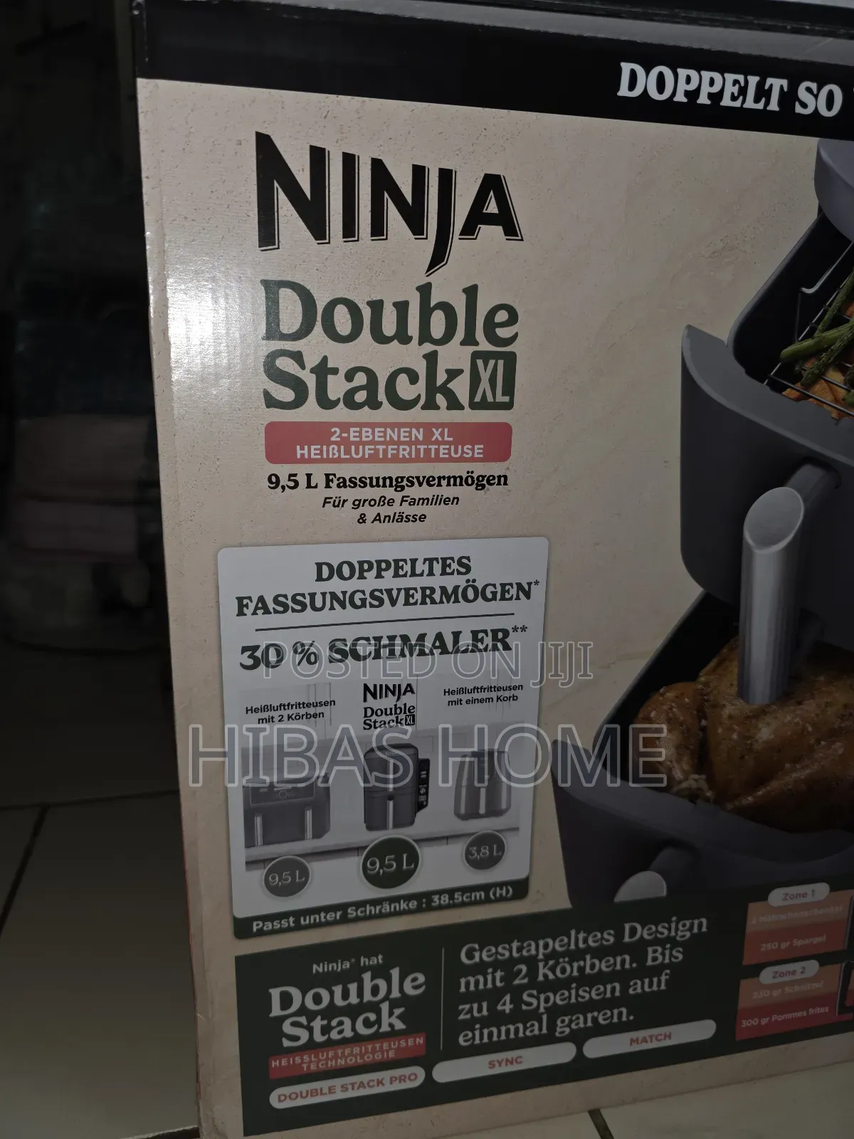 Ninja Double Stack Xl Airfryer 9.5l