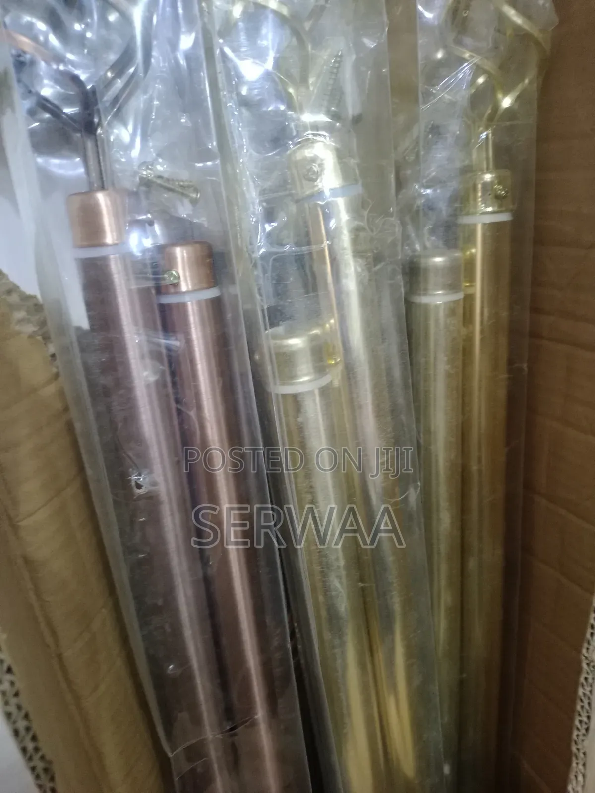 Double Curtain Rods