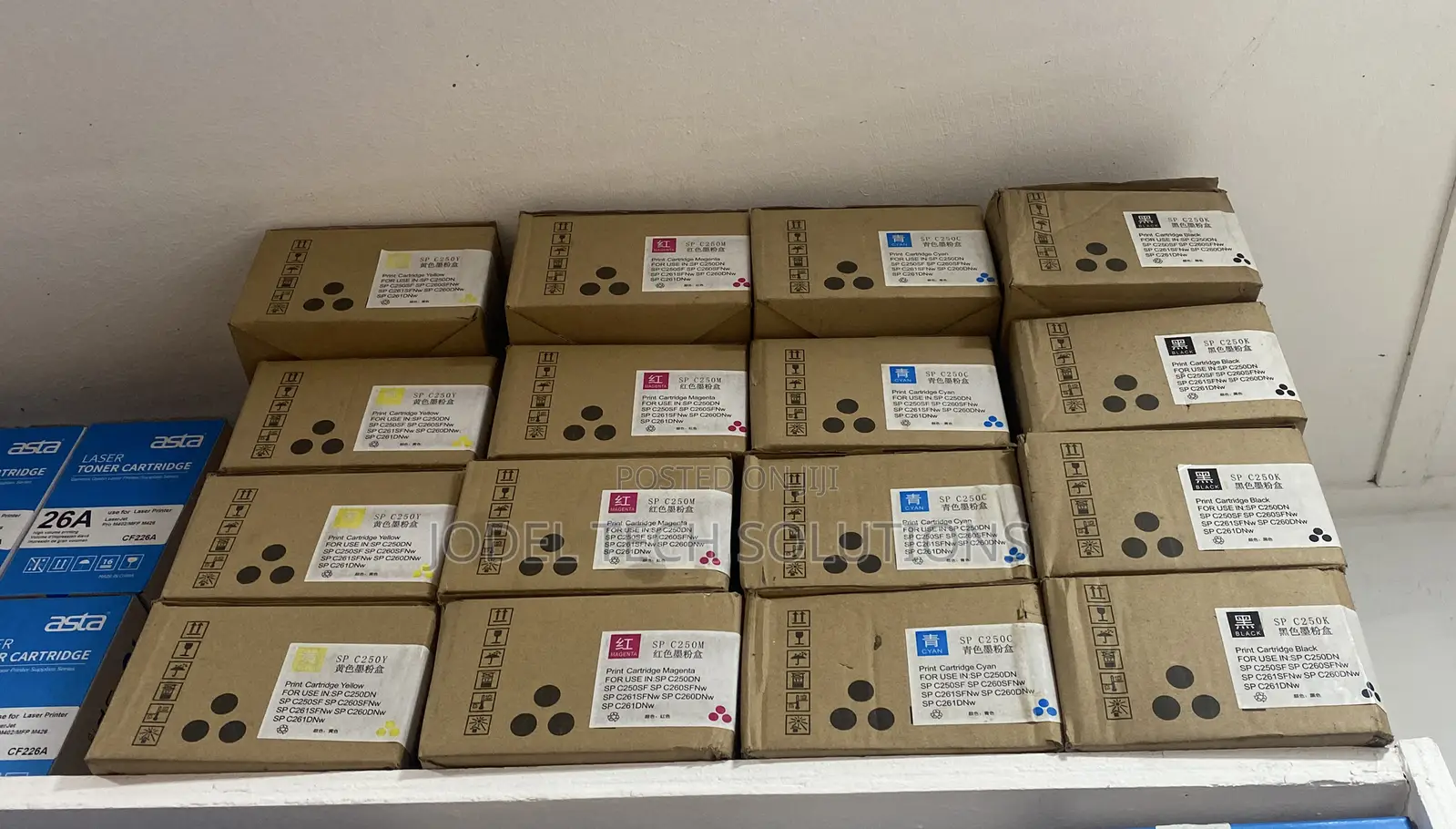 Ricoh Sp C250k/C/M/Y Toner Cartridge